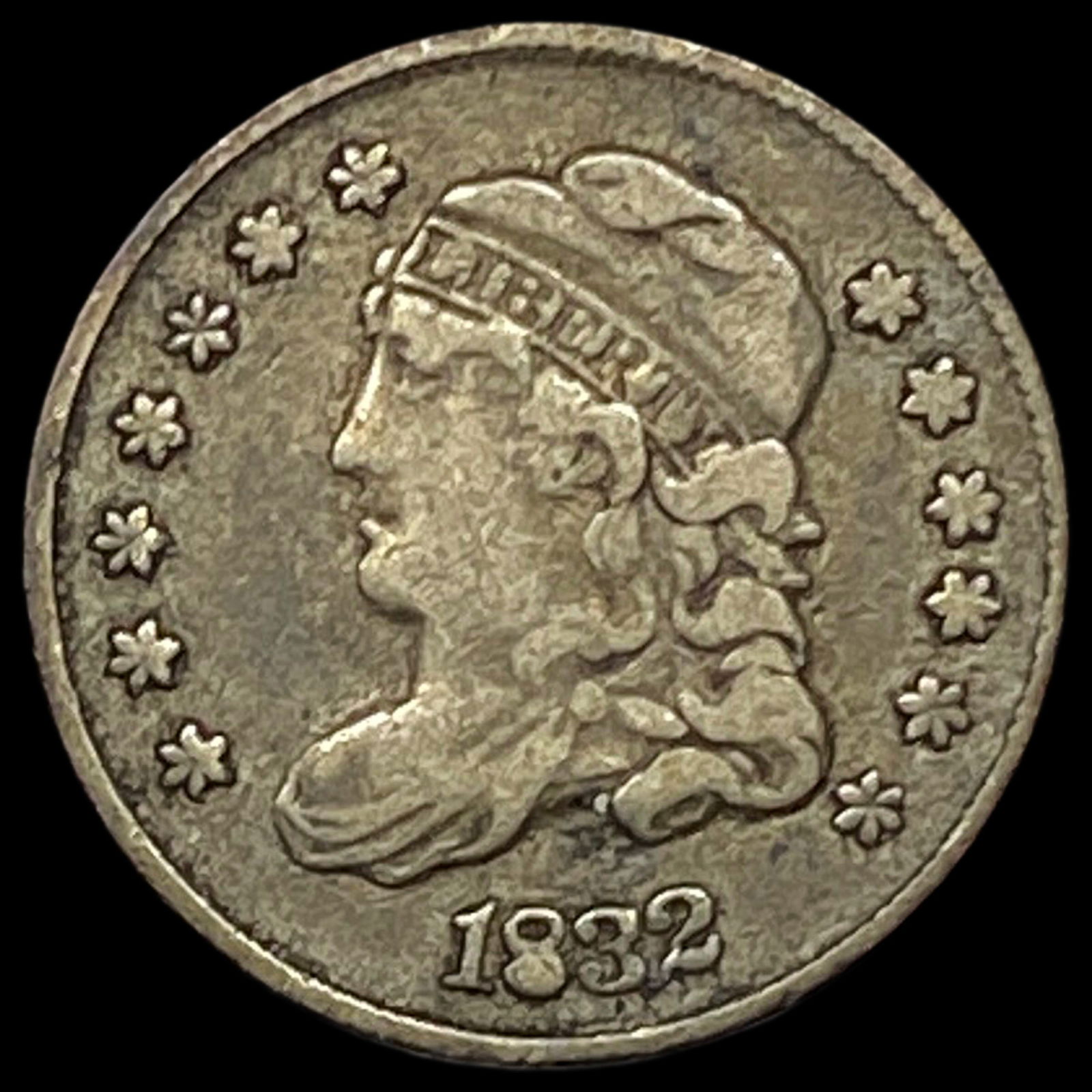1832 Capped Bust Half Dime LIGHTLY CIRCULATED (1 of 2)