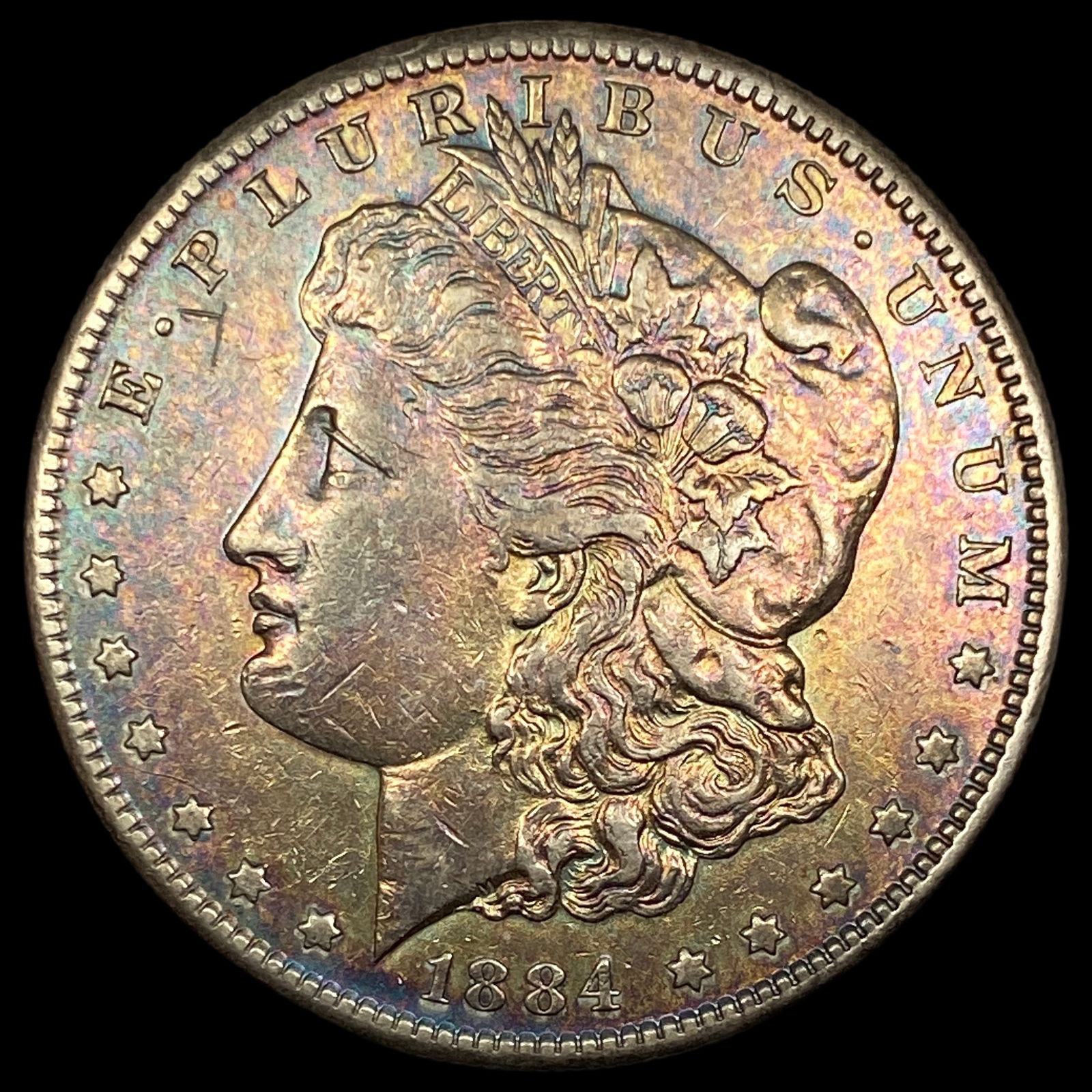 1884-S Morgan Silver Dollar CHOICE AU (1 of 2)