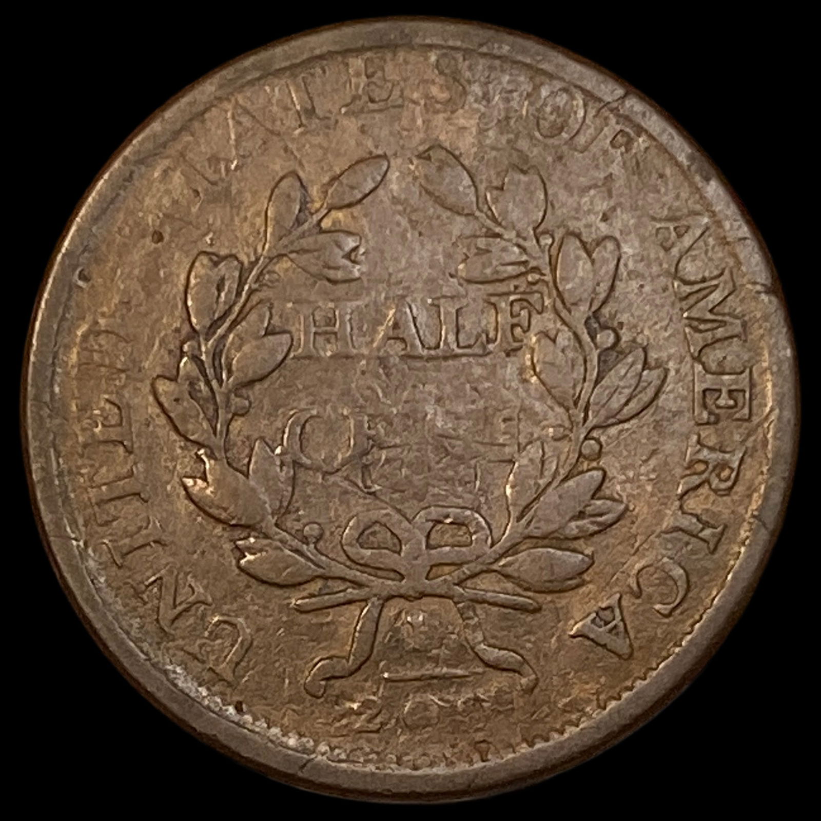 1807 Draped Bust Half Cent NICELY CIRCULATED - 2