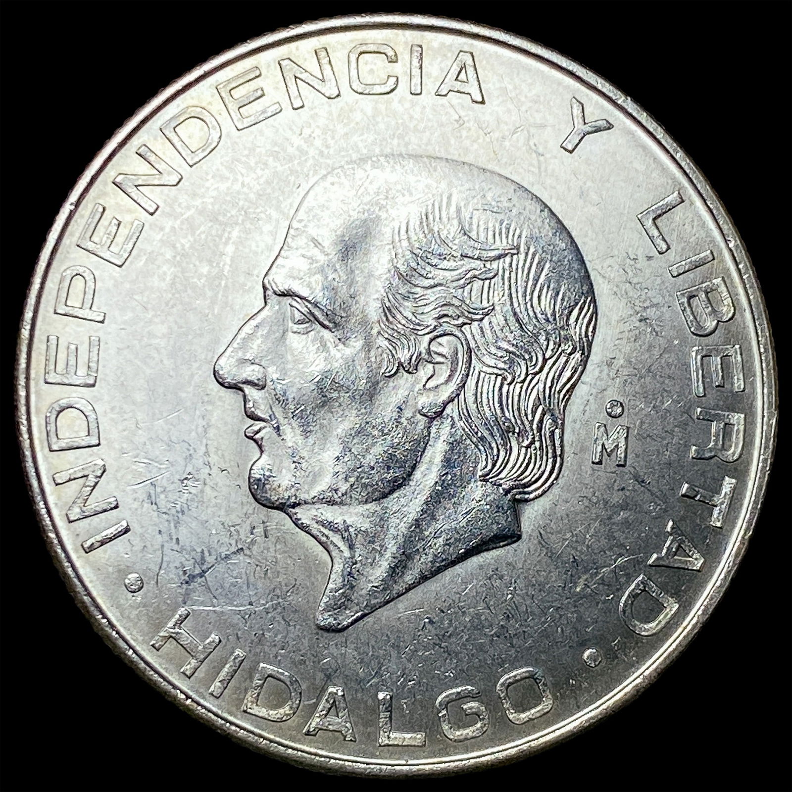 1955 Mexico Silver 5 Pesos UNCIRCULATED (1 of 2)