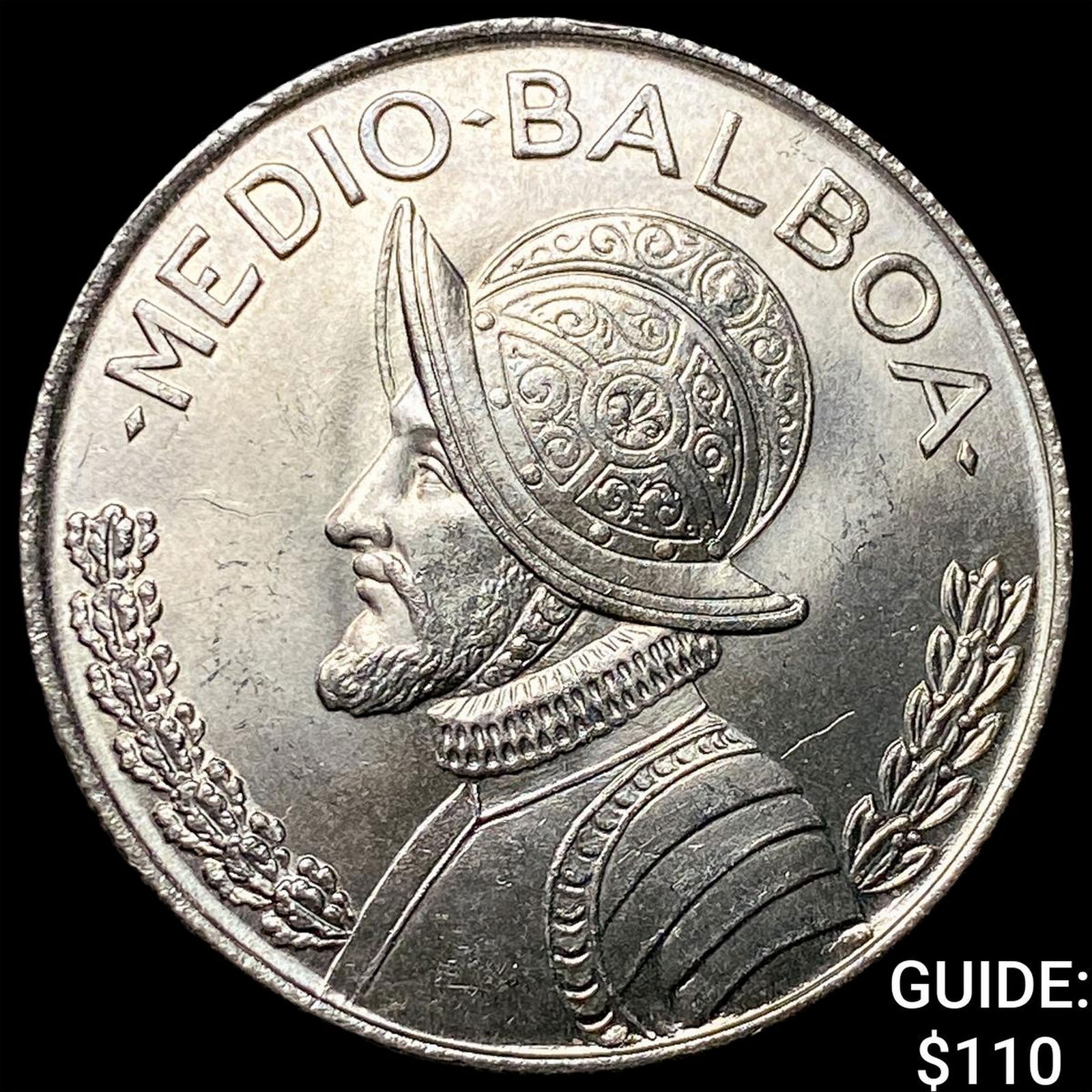 1962 Panama Silver Half Balboa UNCIRCULATED (1 of 2)