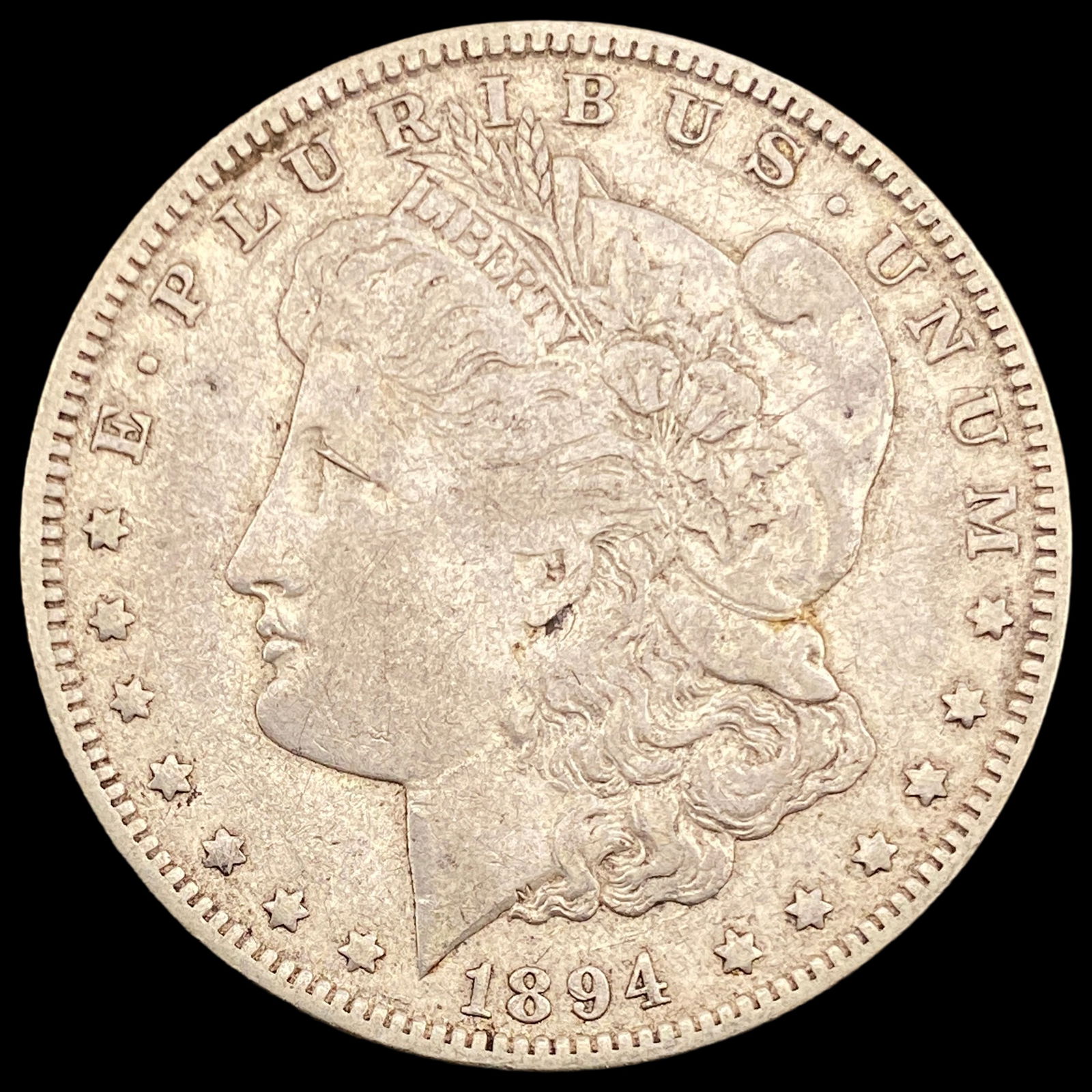 1894-O Silver Morgan Dollar NEARLY UNCIRCULATED: 1894-O Silver Morgan Dollar NEARLY UNCIRCULATED