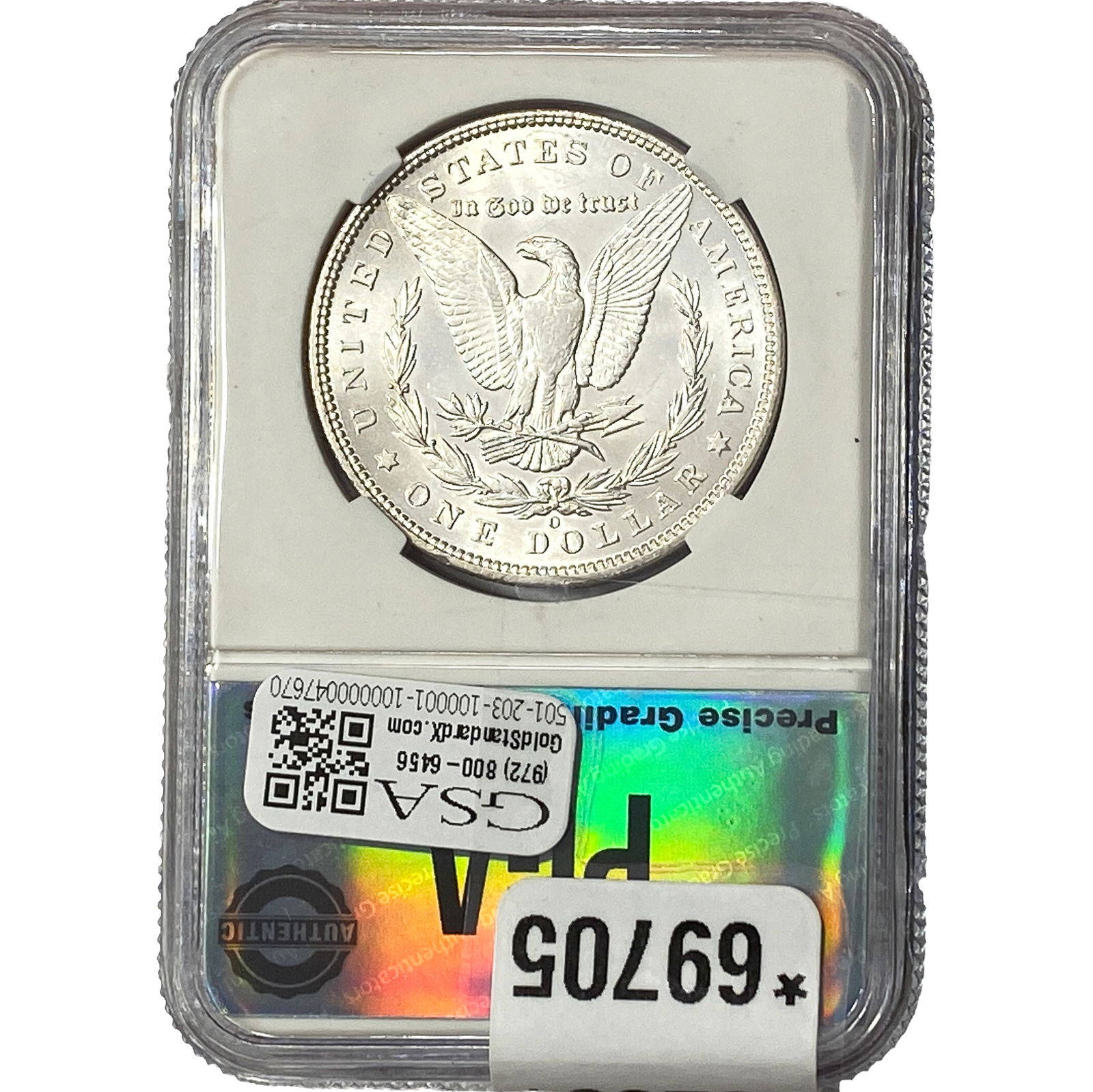 1894-O Morgan Silver Dollar PGA MS63 - 2