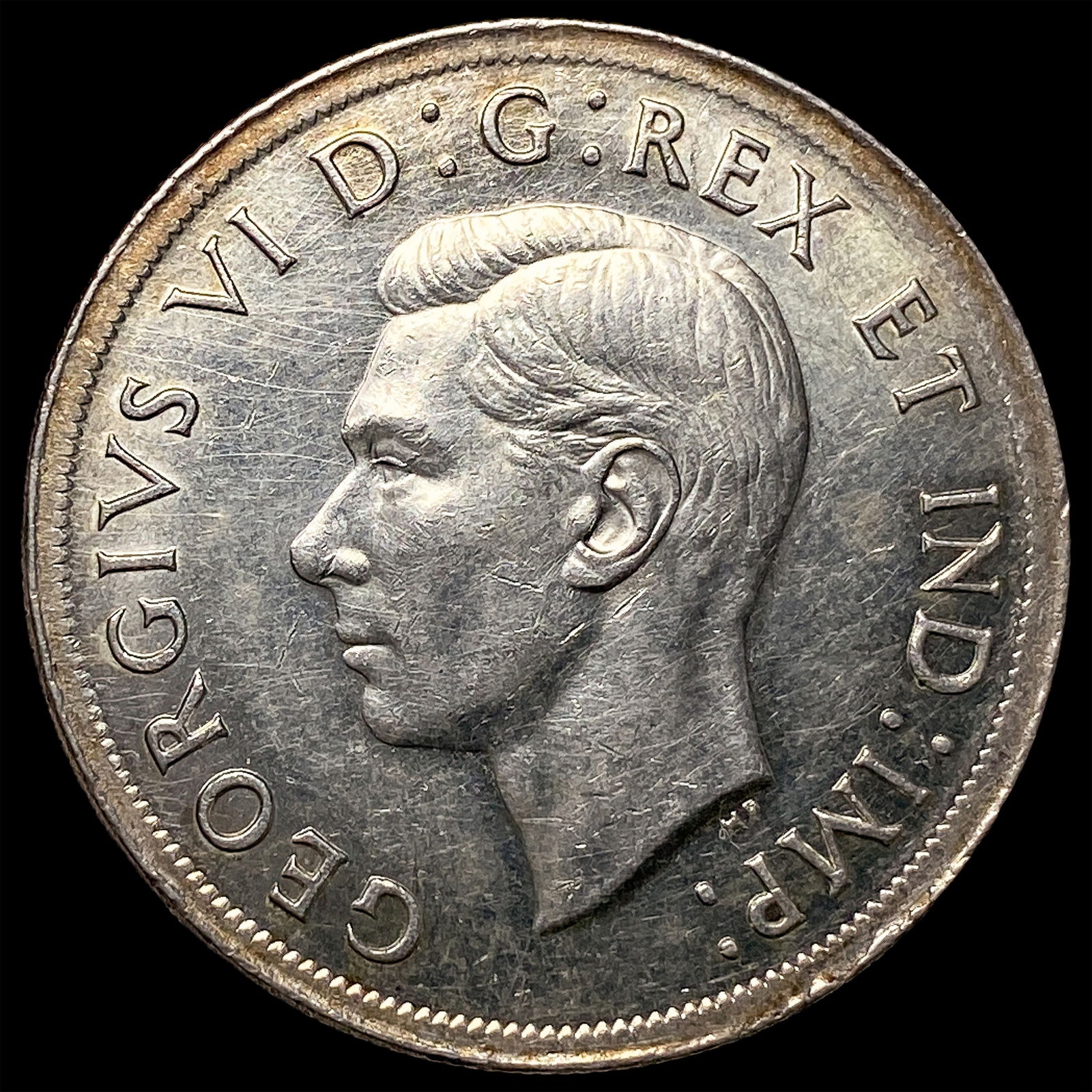 1939 Canada Silver 1 Dollar UNCIRCULATED: 1939 Canada Silver 1 Dollar UNCIRCULATED