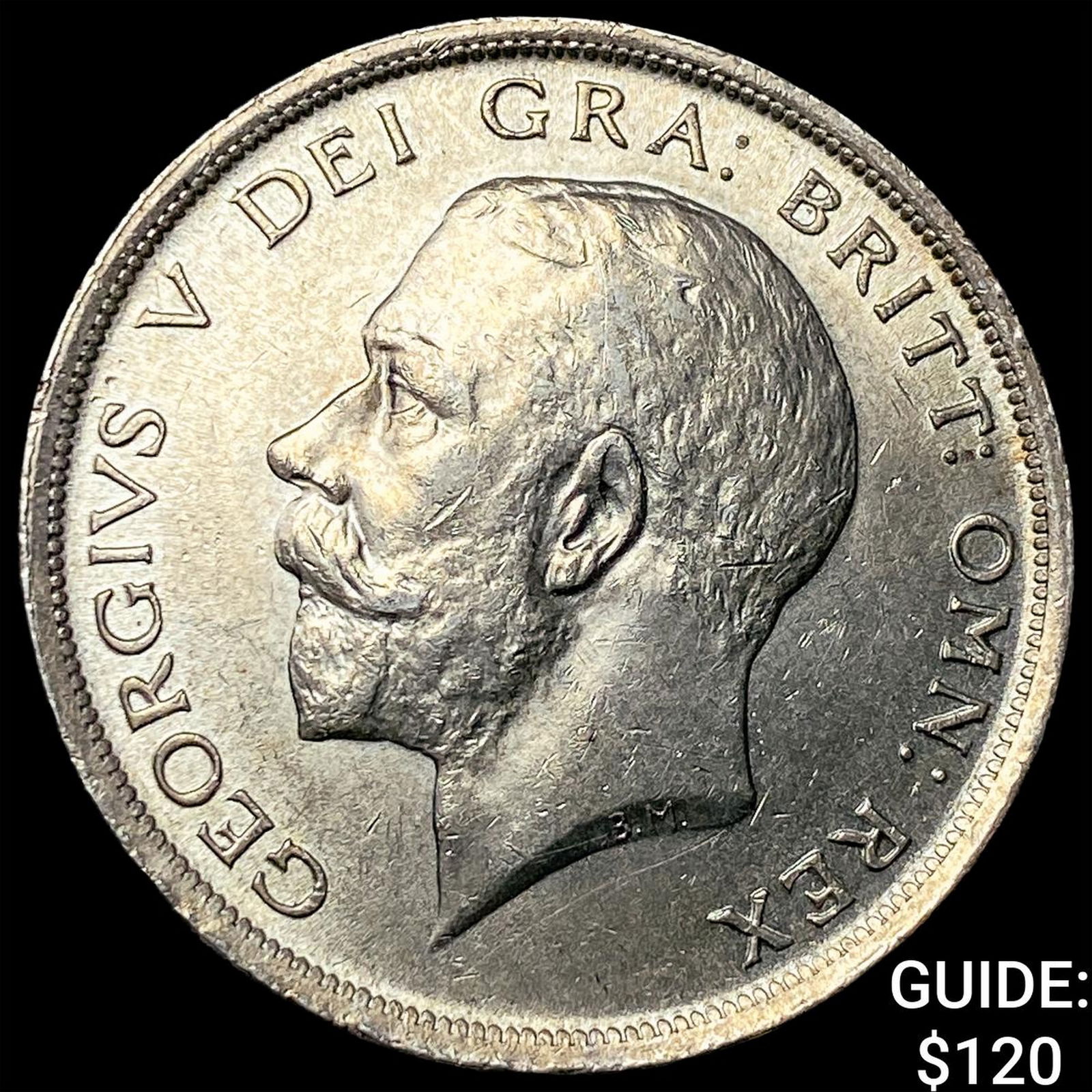 1918 Great Britain Silver Half Crown UNCIRCULATED (1 of 2)