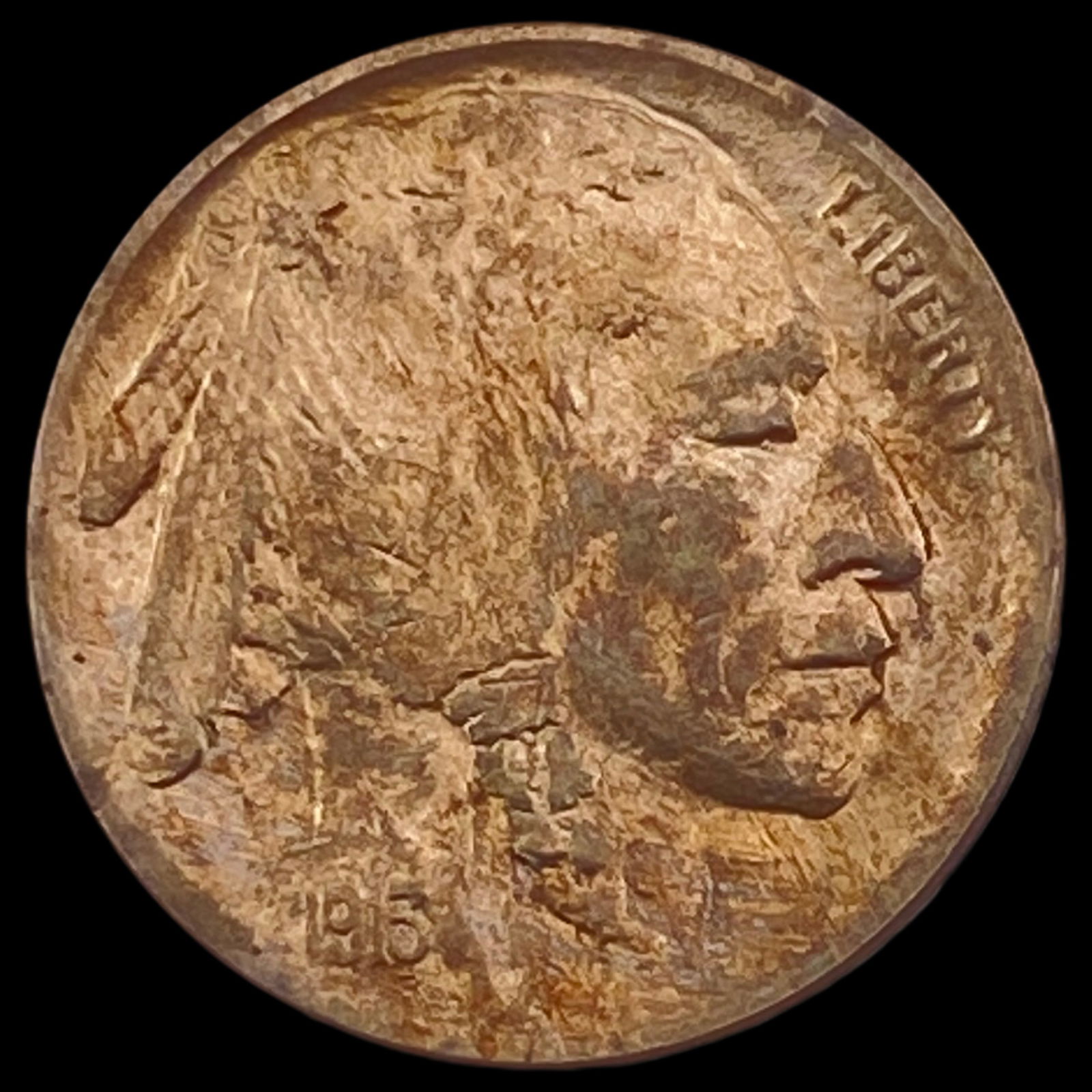 1913 Type 2 Buffalo Nickel UNCIRCULATED: 1913 Type 2 Buffalo Nickel UNCIRCULATED
