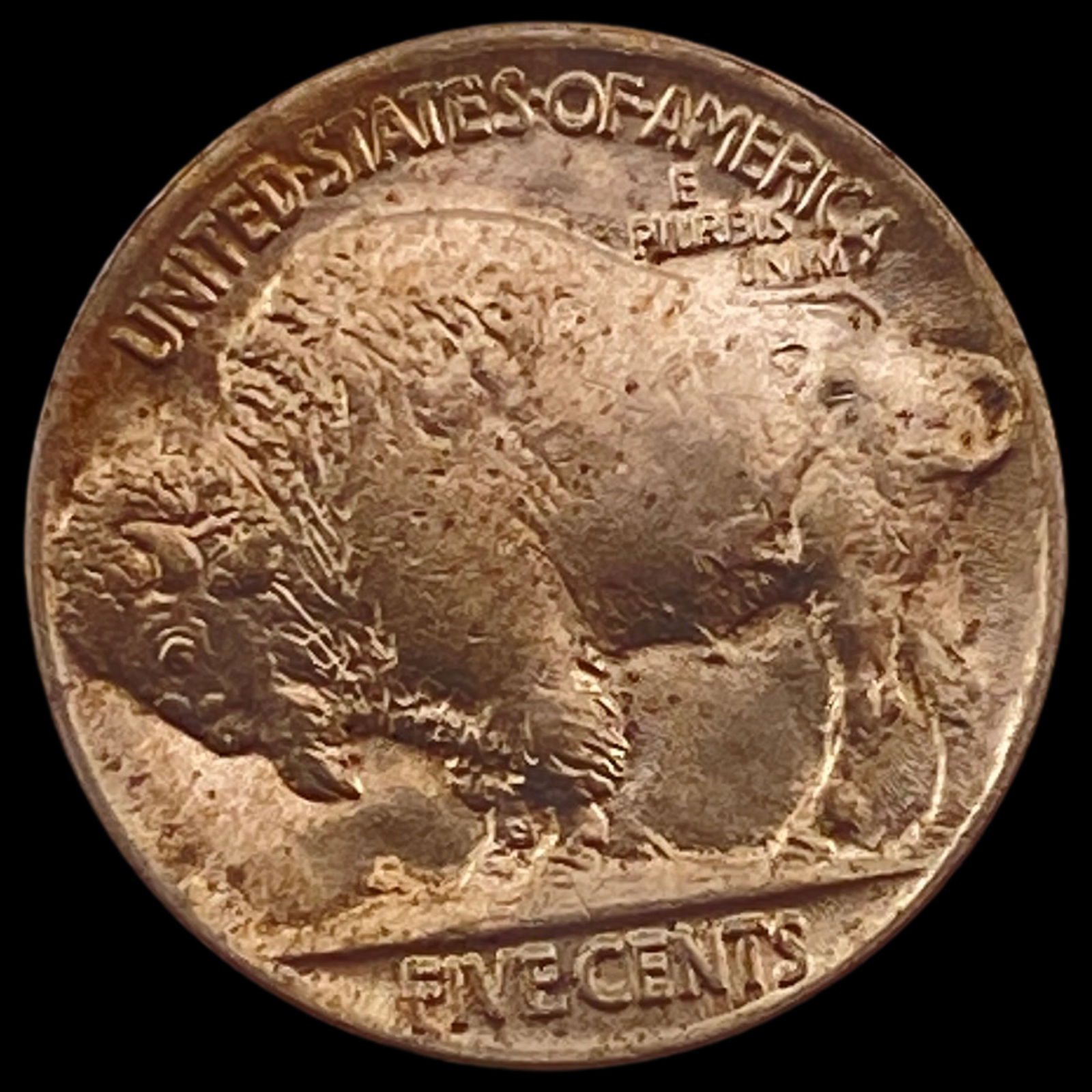 1913 Type 2 Buffalo Nickel UNCIRCULATED - 2