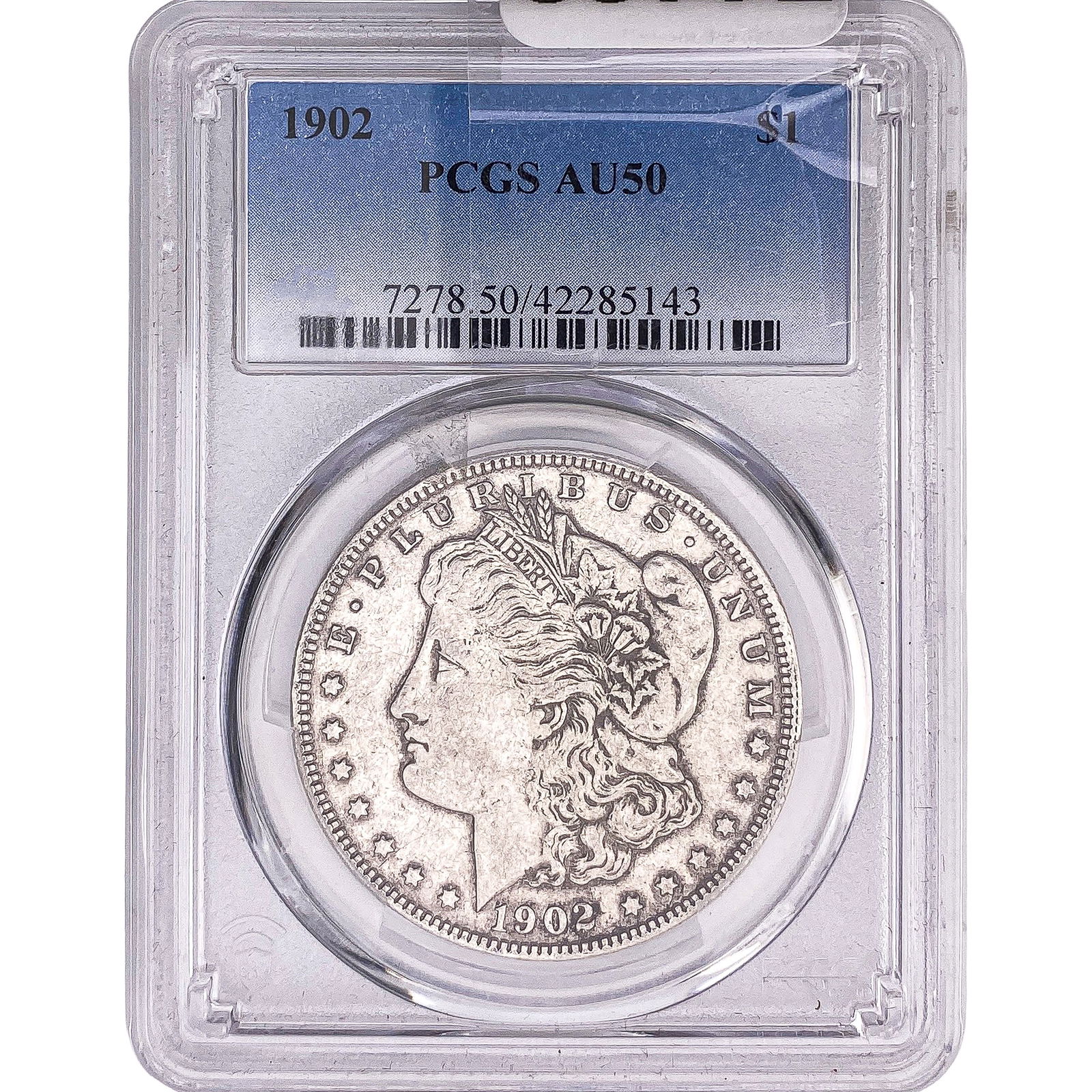 1902 Morgan Silver Dollar PCGS AU50 (1 of 2)