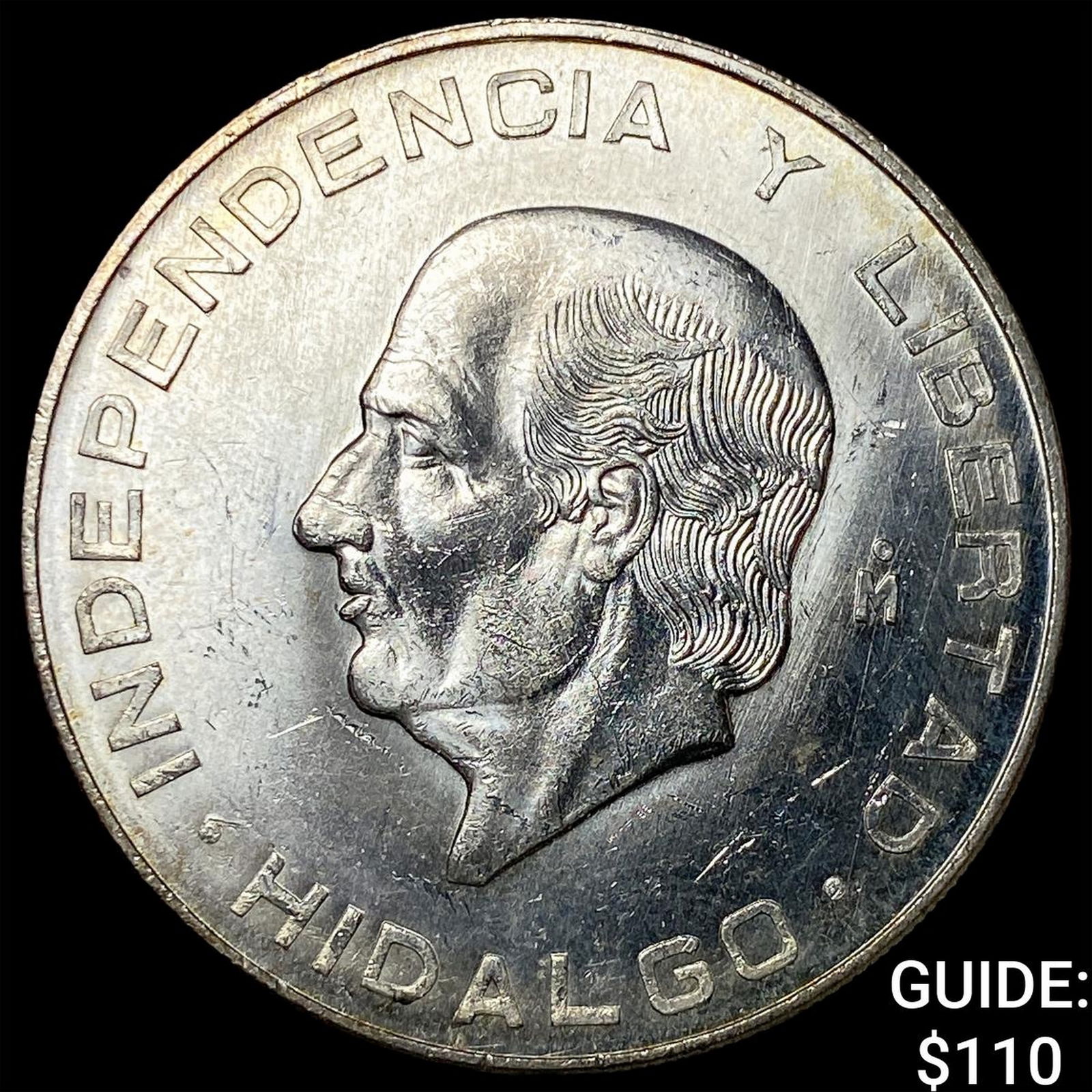 1955 Mexico Silver 10 Pesos UNCIRCULATED: 1955 Mexico Silver 10 Pesos UNCIRCULATED