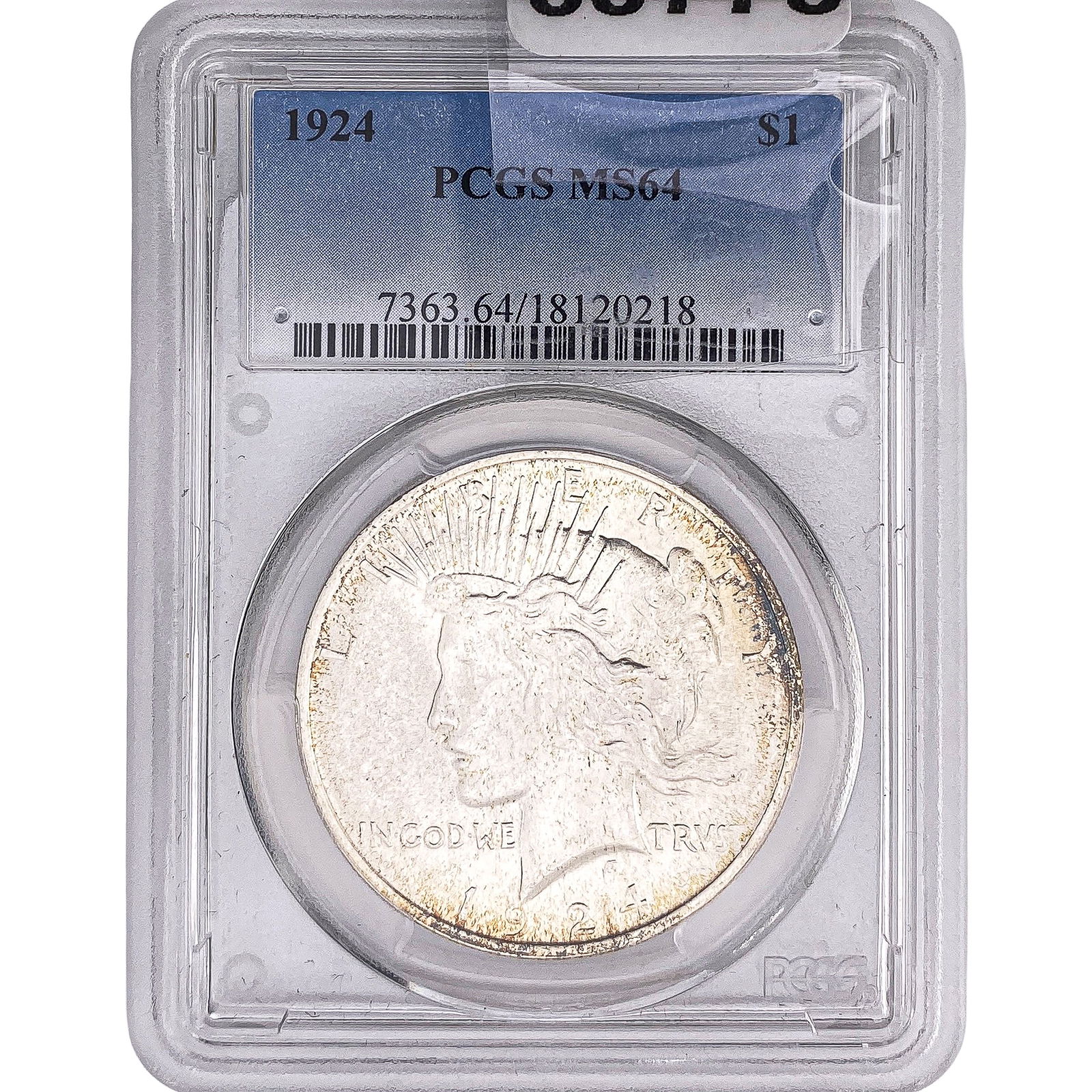 1924 Silver Peace Dollar PCGS MS64 (1 of 2)