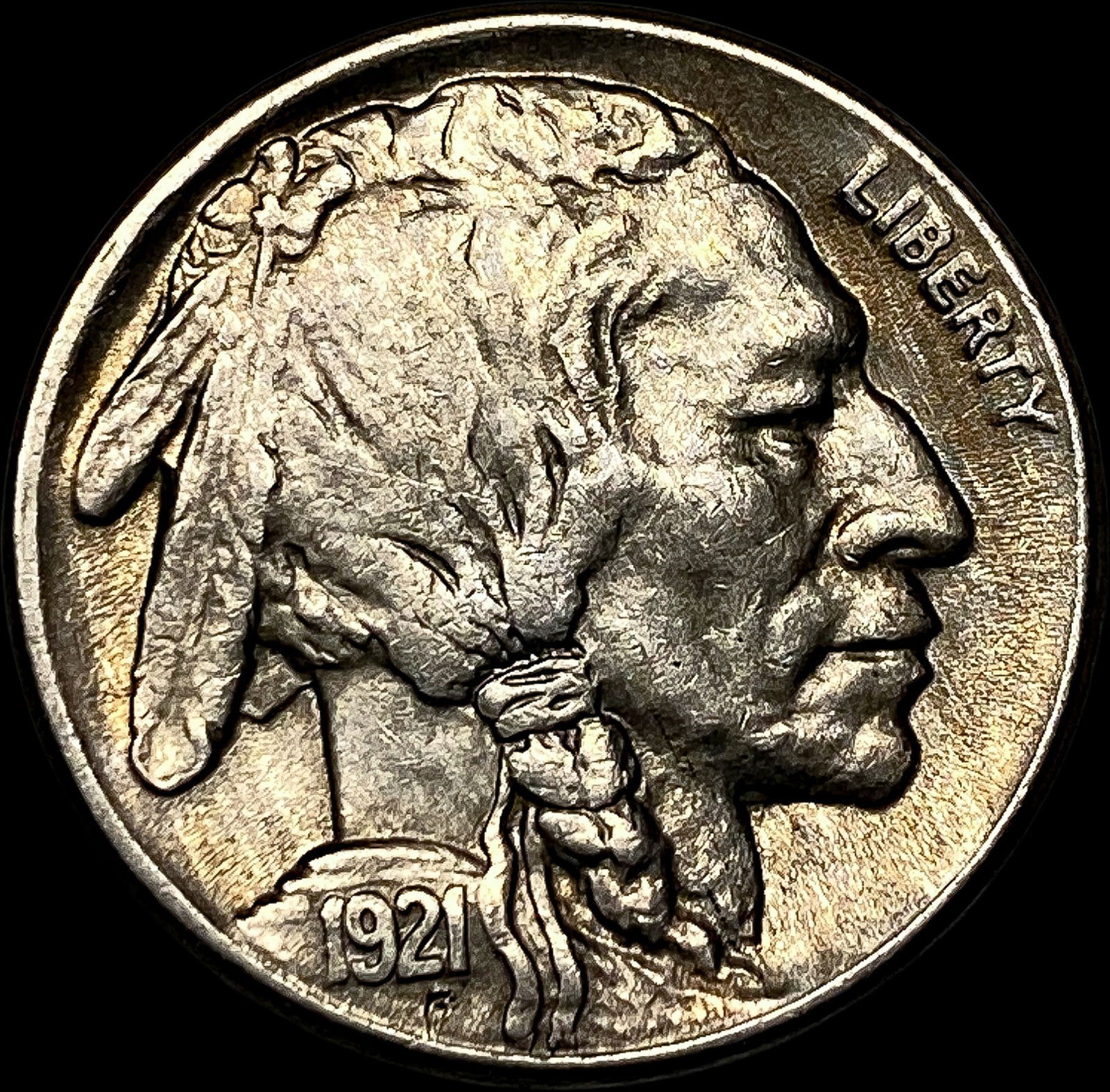 1921-S Buffalo Nickel CLOSELY UNCIRCULATED (1 of 2)
