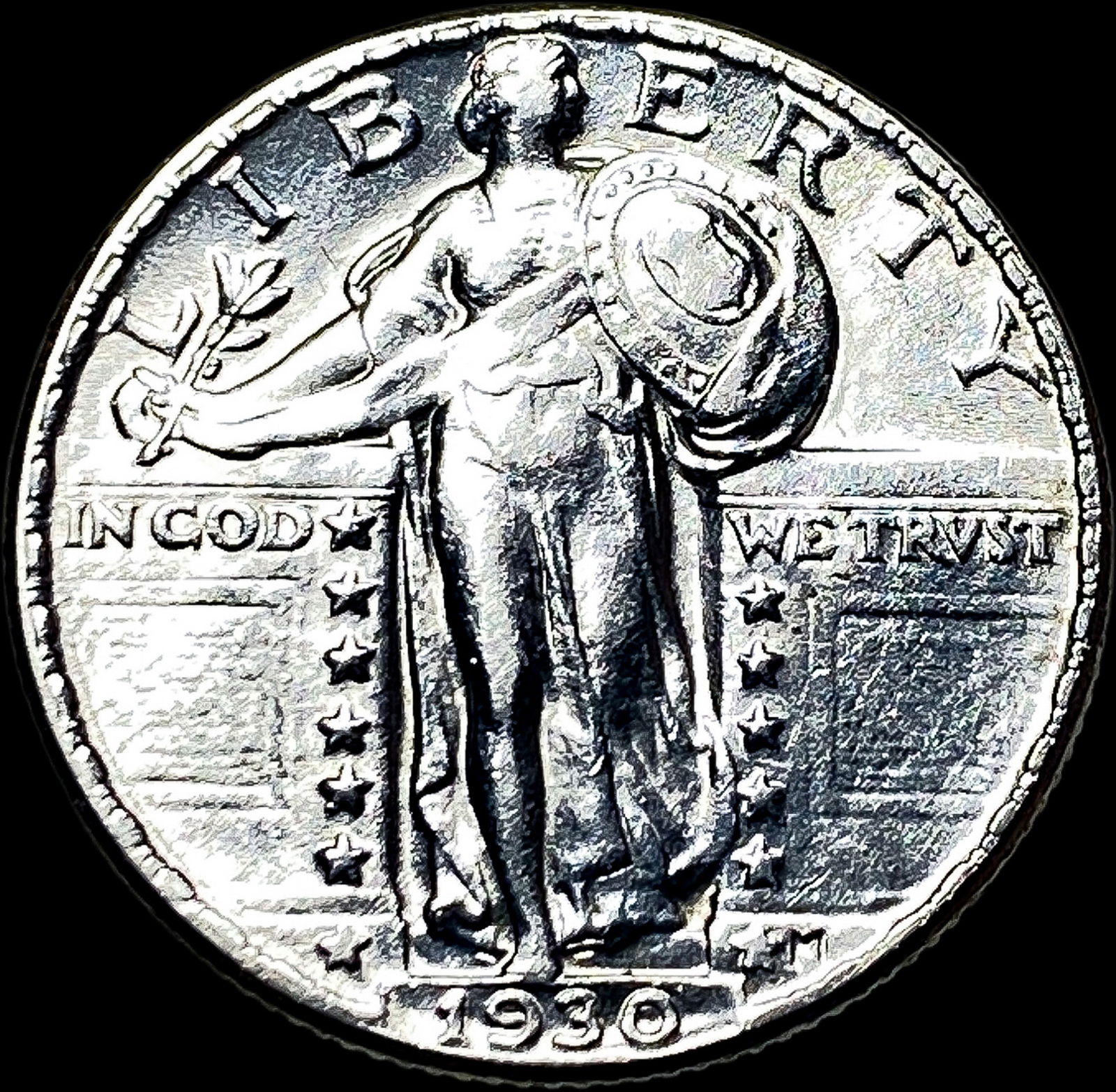 1930 Standing Liberty Quarter CLOSELY UNCIRCULATED (1 of 2)