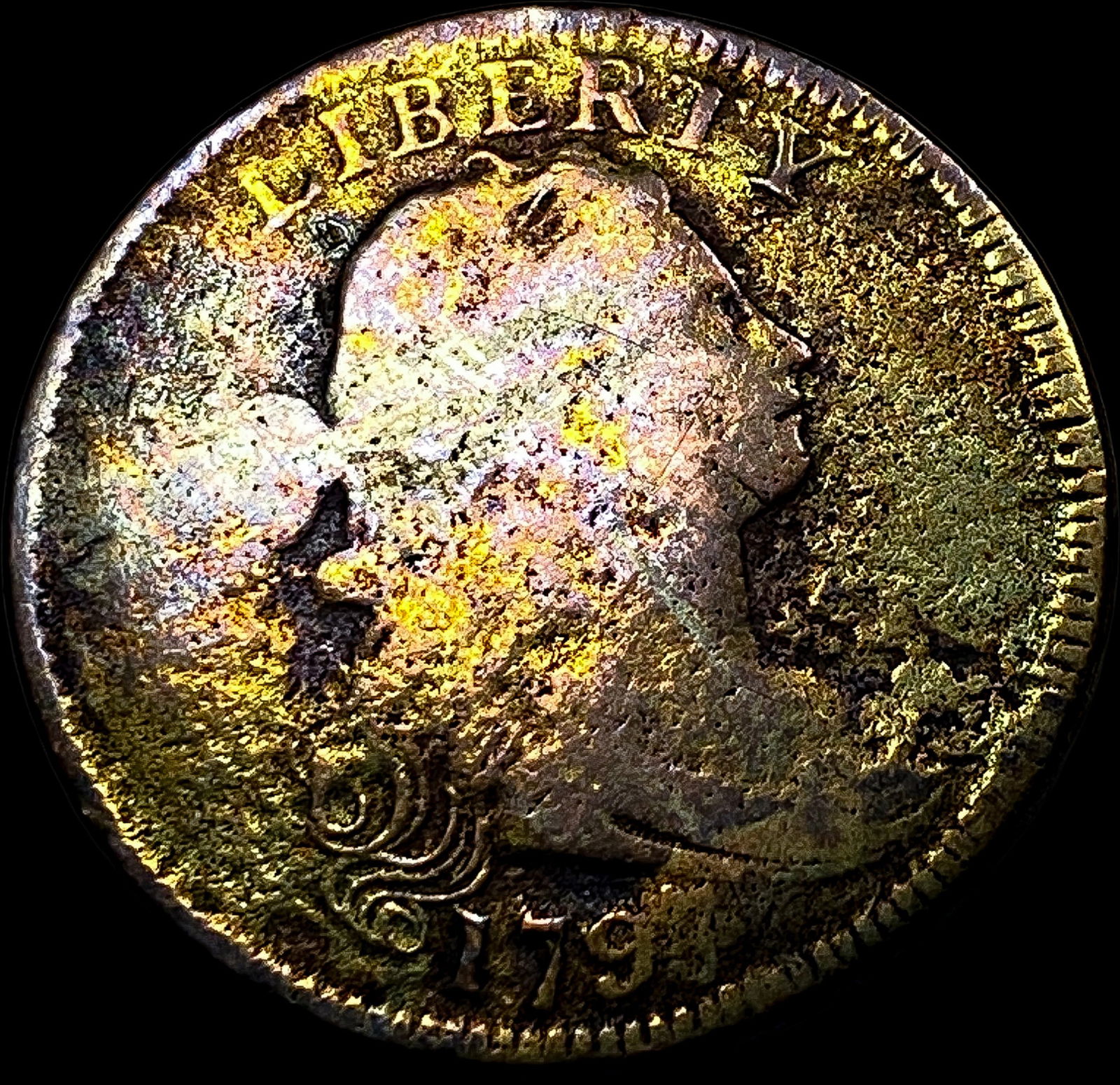1798 Draped Bust Large Cent HIGH GRADE (1 of 2)