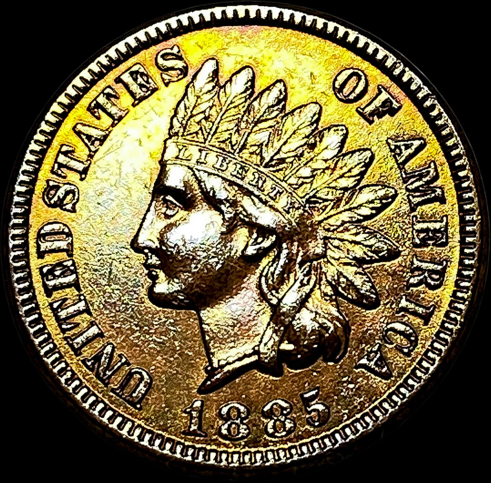 1885 Indian Head Cent UNCIRCULATED: 1885 Indian Head Cent UNCIRCULATED