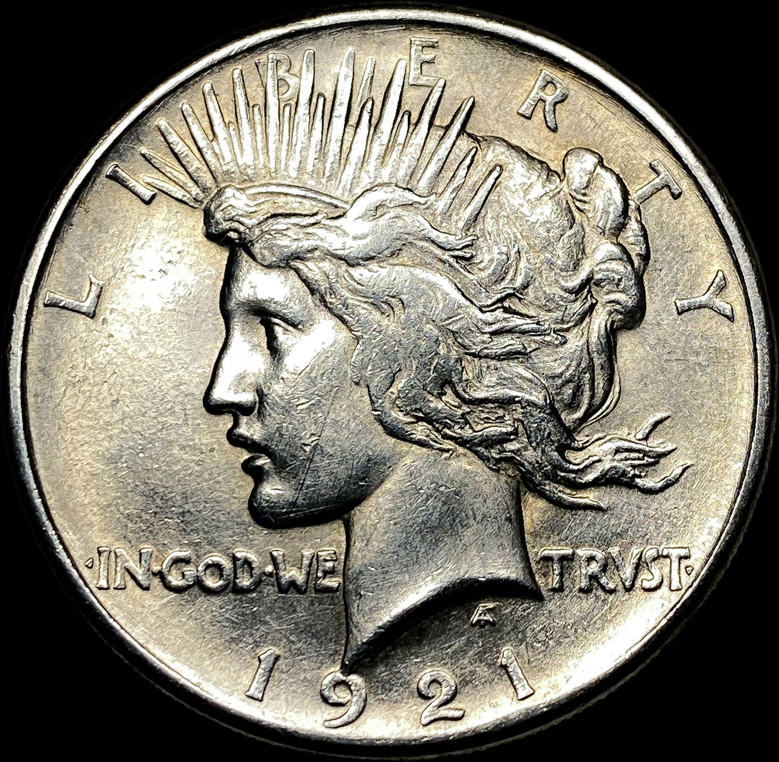 1921 Silver Peace Dollar UNCIRCULATED: 1921 Silver Peace Dollar UNCIRCULATED