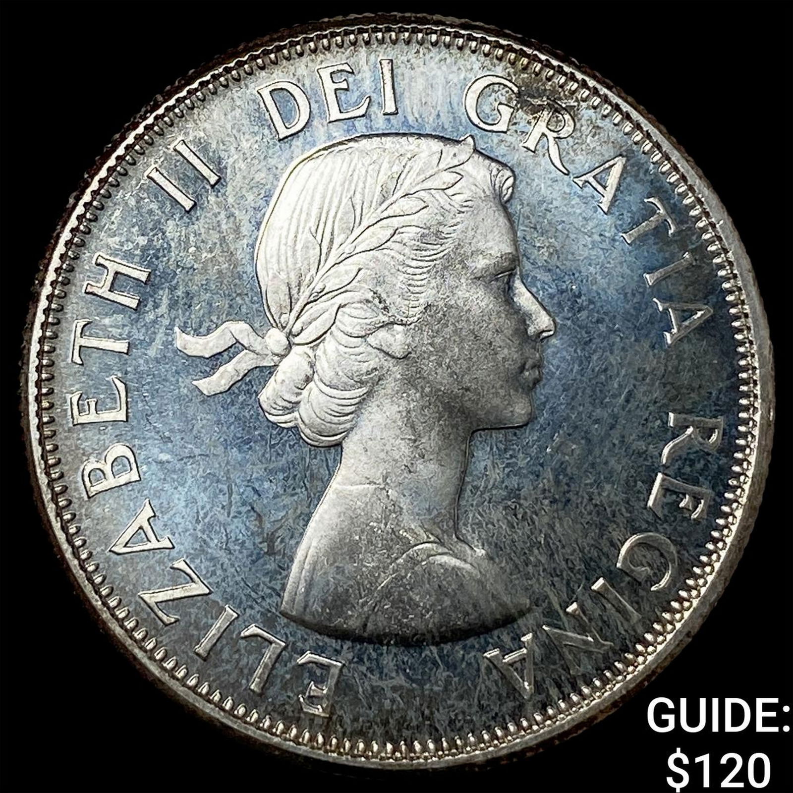 1960 Canada Silver 50 Cents UNCIRCULATED: 1960 Canada Silver 50 Cents UNCIRCULATED