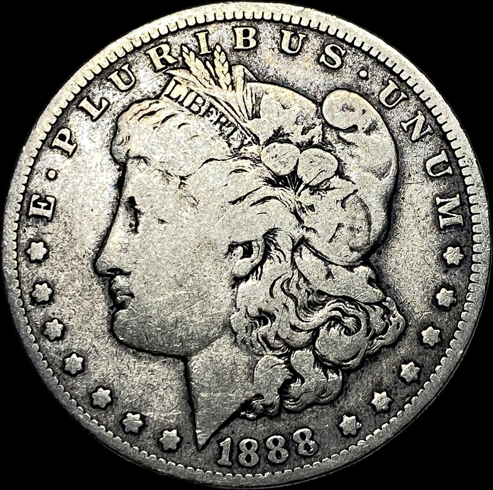 1888-O Silver Morgan Dollar CLOSELY UNCIRCULATED (1 of 2)