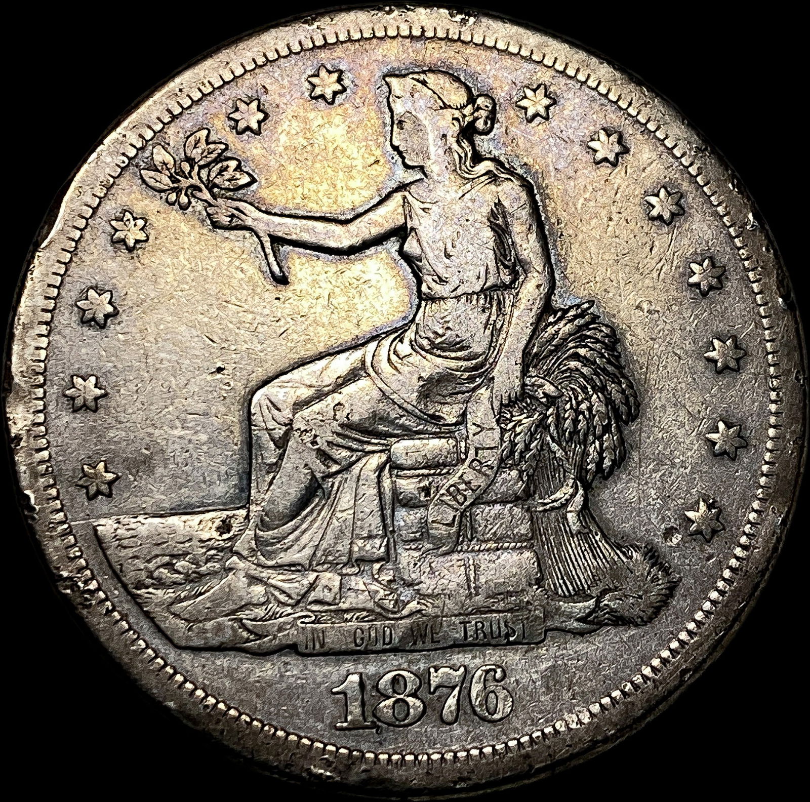 1876-S Silver Trade Dollar HIGH GRADE (1 of 2)