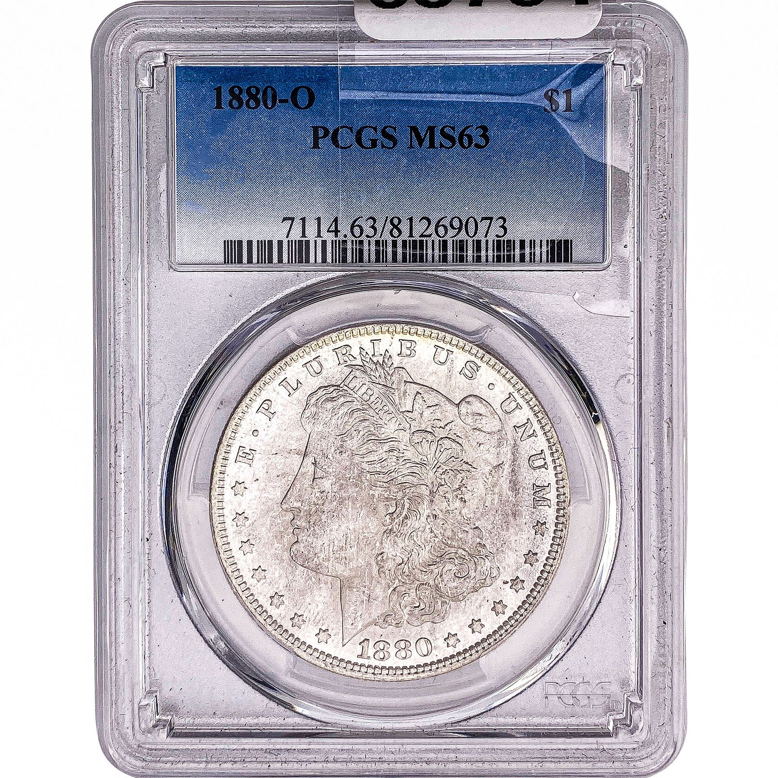 1880-O Morgan Silver Dollar PCGS MS63 (1 of 2)