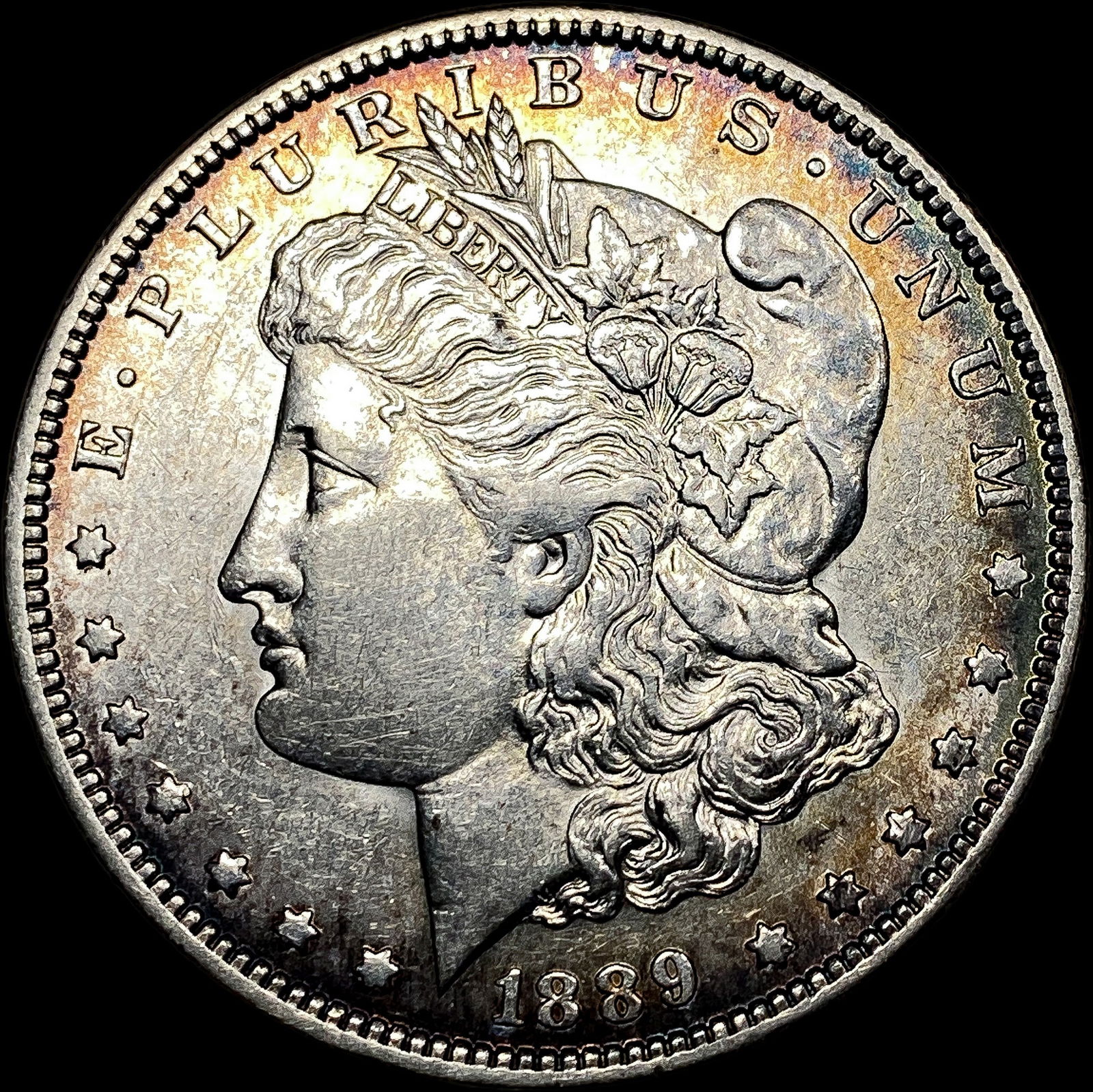 1889-O Silver Morgan Dollar CLOSELY UNCIRCULATED (1 of 2)