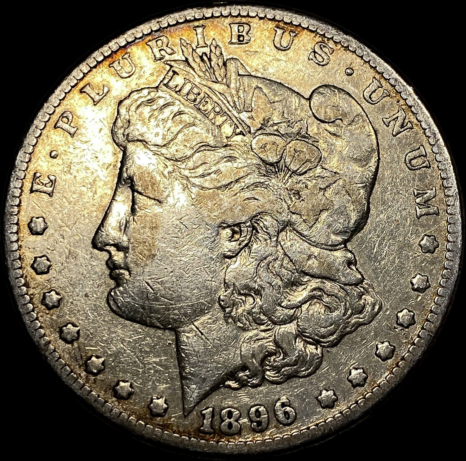 1896-S Silver Morgan Dollar LIGHTLY CIRCULATED (1 of 2)