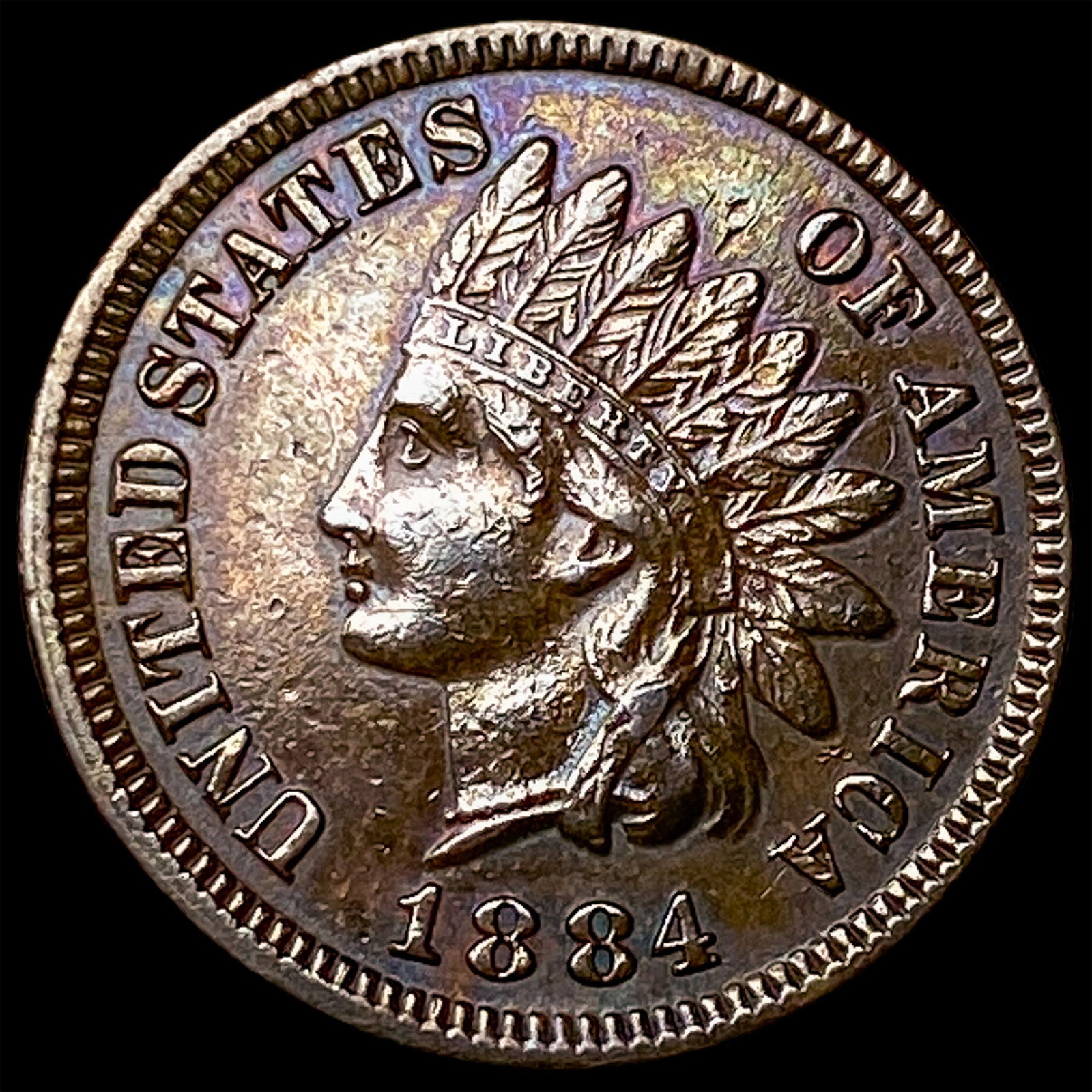 1884 Indian Head Cent UNCIRCULATED (1 of 2)