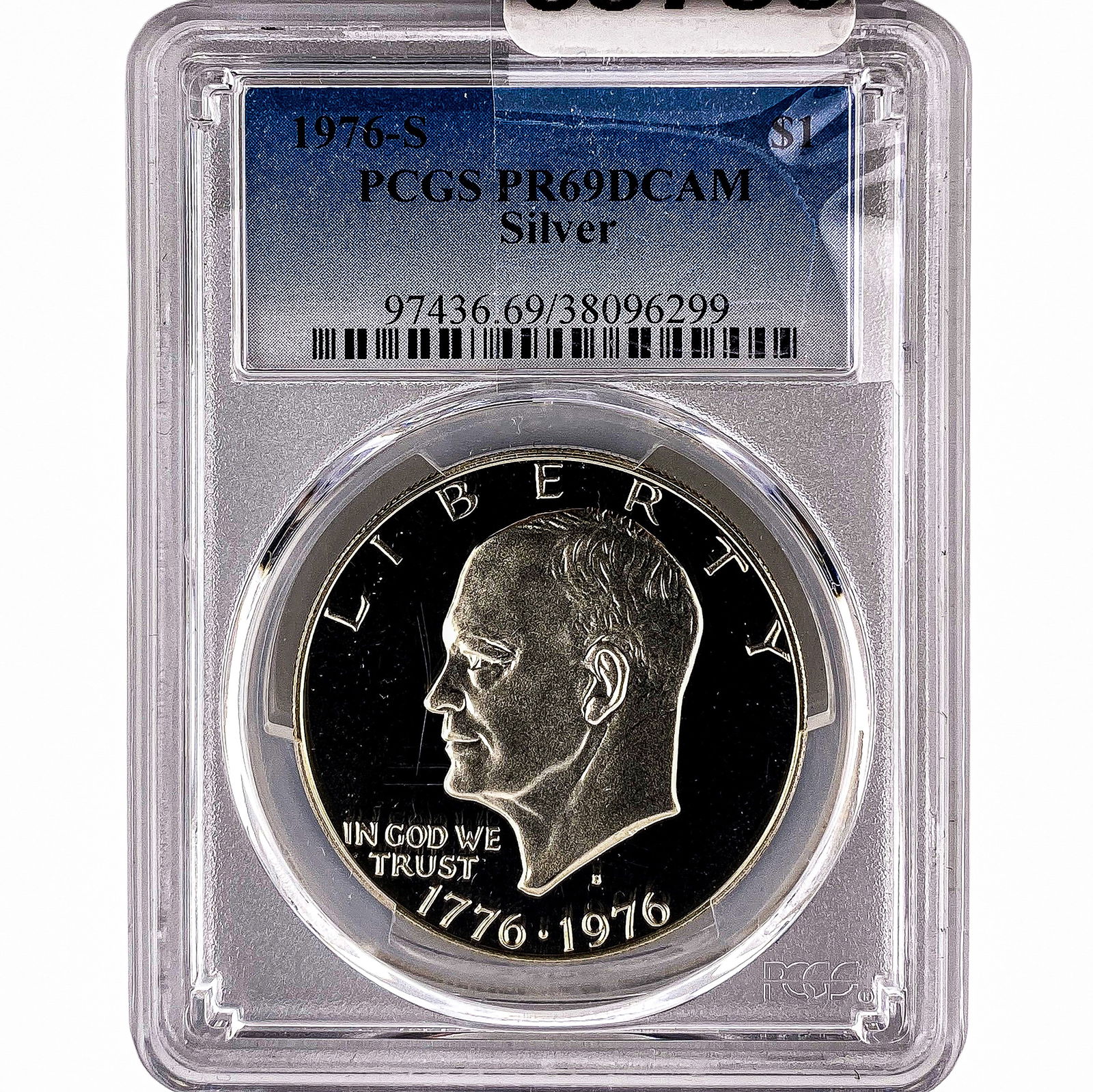 1976-S Eisenhower Dollar PCGS PR69 DCAM (1 of 2)