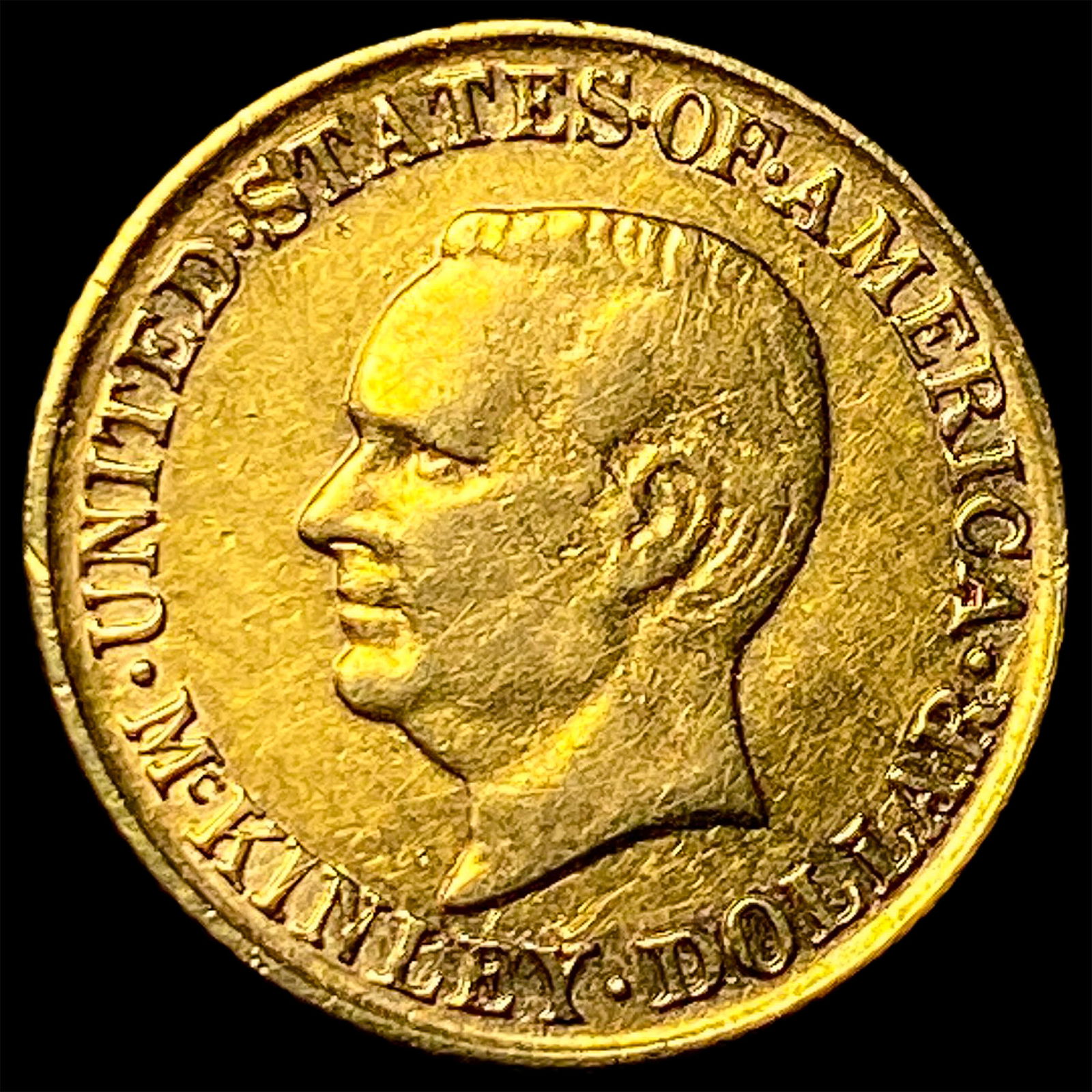 1916 Gold McKinley Dollar Commemorative UNCIRCULATED: 1916 Gold McKinley Dollar Commemorative UNCIRCULATED