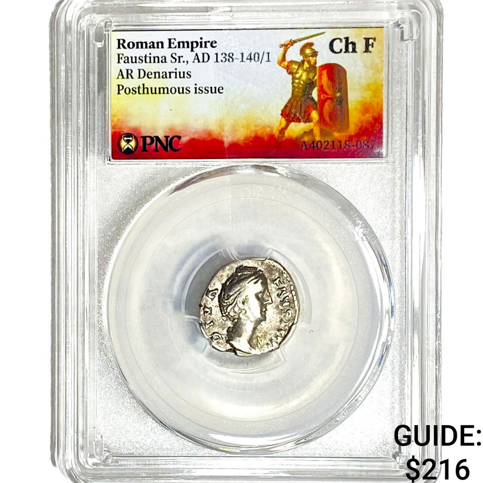 Roman Faustina Sr.,AD 138-140/1 AR Denarius PNC: Roman Faustina Sr.,AD 138-140/1 AR Denarius PNC