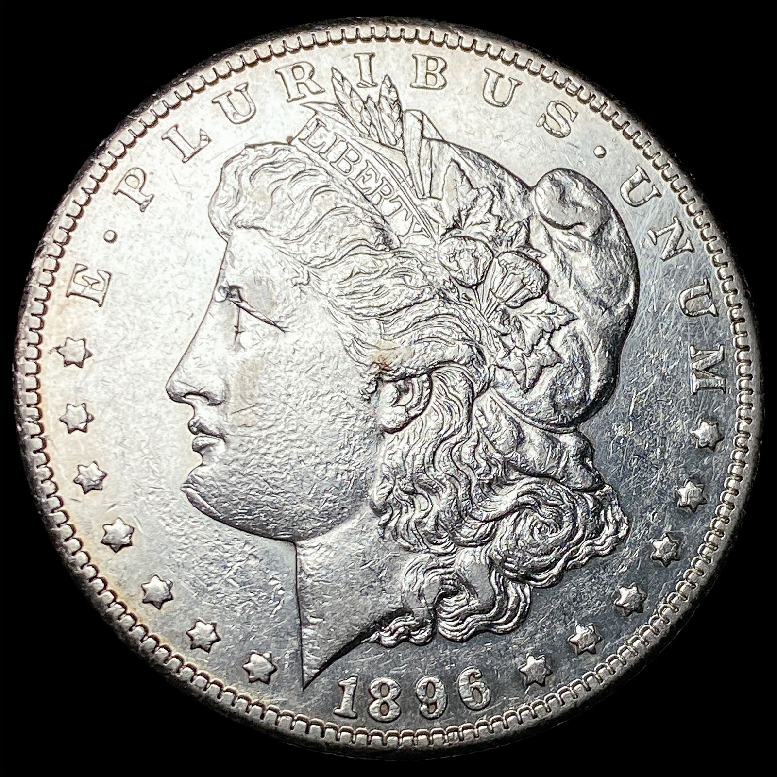 1896-S Silver Morgan Dollar CLOSELY UNCIRCULATED (1 of 2)