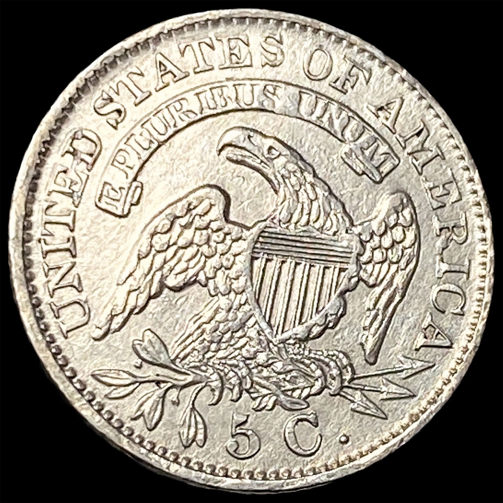 1833 Capped Bust Half Dime HIGH GRADE - 2