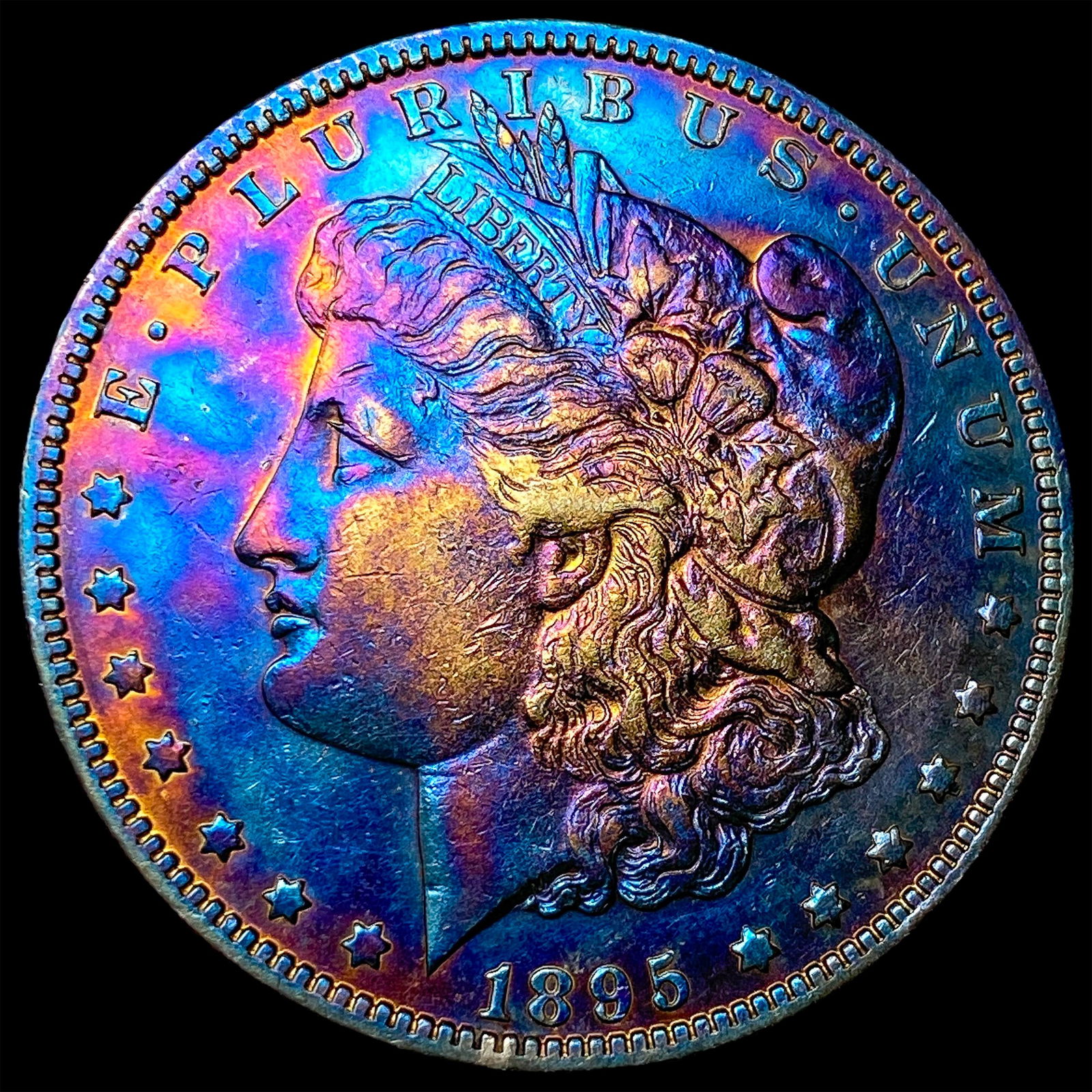 1895-O Silver Morgan Dollar ABOUT UNCIRCULATED: 1895-O Silver Morgan Dollar ABOUT UNCIRCULATED