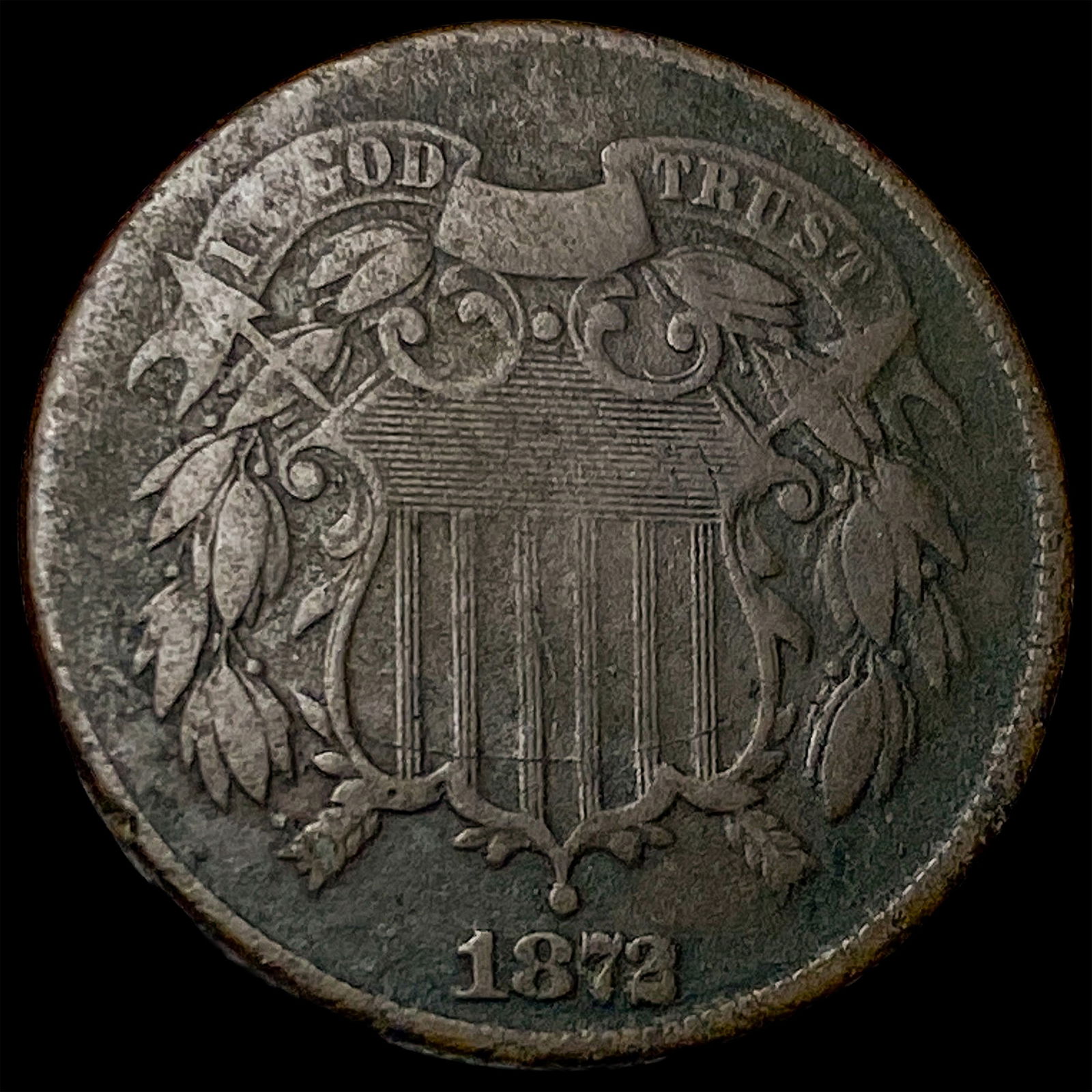 1872 Two-Cent Piece UNCIRCULATED (1 of 2)