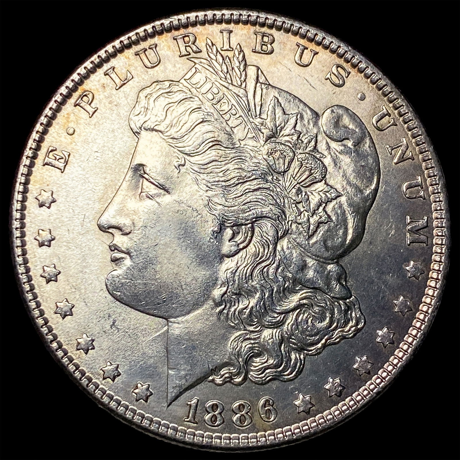 1886 Silver Morgan Dollar UNCIRCULATED: 1886 Silver Morgan Dollar UNCIRCULATED