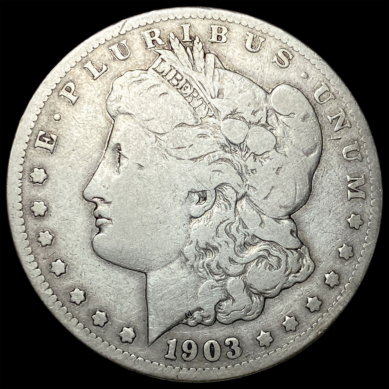 1903-S Silver Morgan Dollar NICELY CIRCULATED (1 of 2)