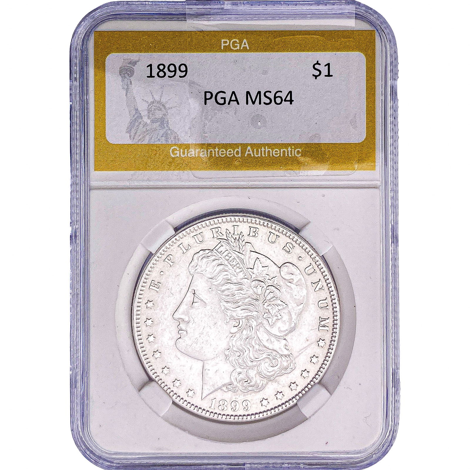 1899 Morgan Silver Dollar PGA MS64: 1899 Morgan Silver Dollar PGA MS64