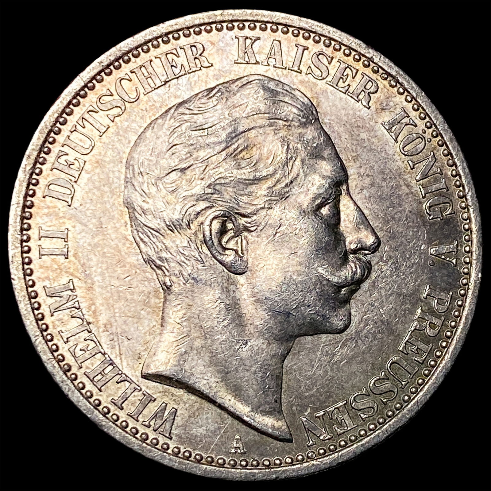 1906 Prussia Silver 3 Marks UNCIRCULATED (1 of 2)