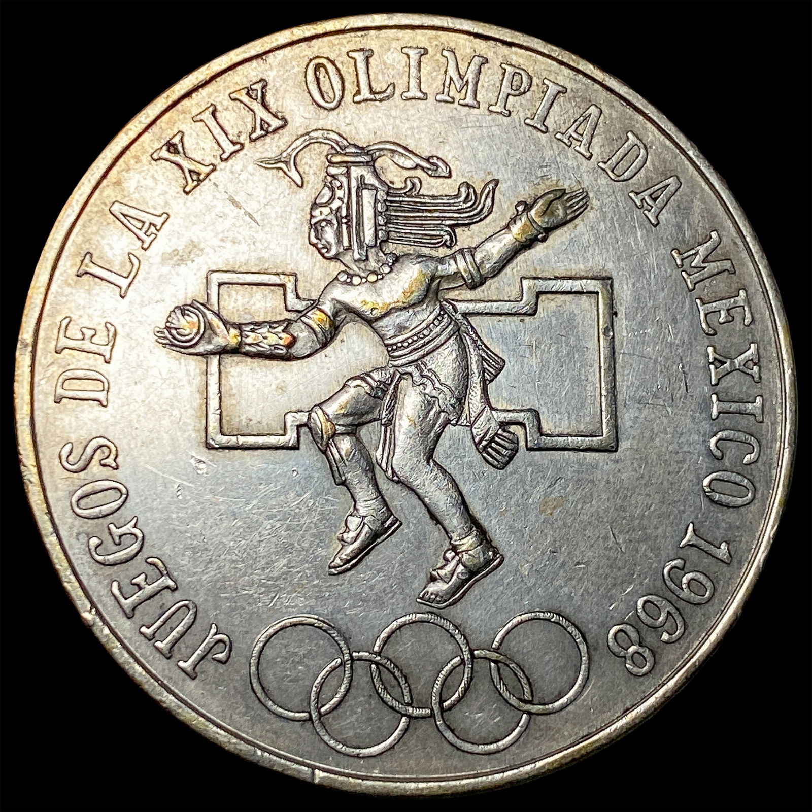 1968 Mexico Silver 25 Pesos CLOSELY UNCIRCULATED (1 of 2)