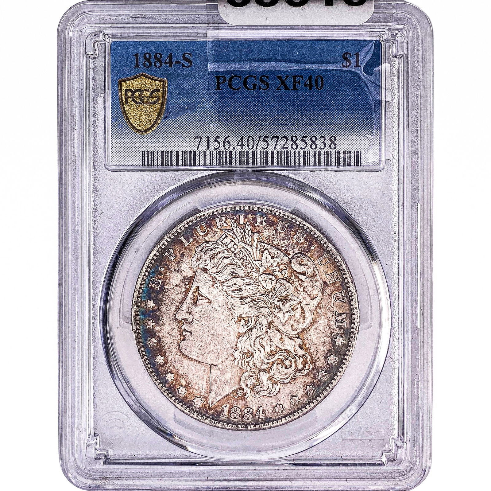 1884-S Morgan Silver Dollar PCGS XF40 (1 of 2)