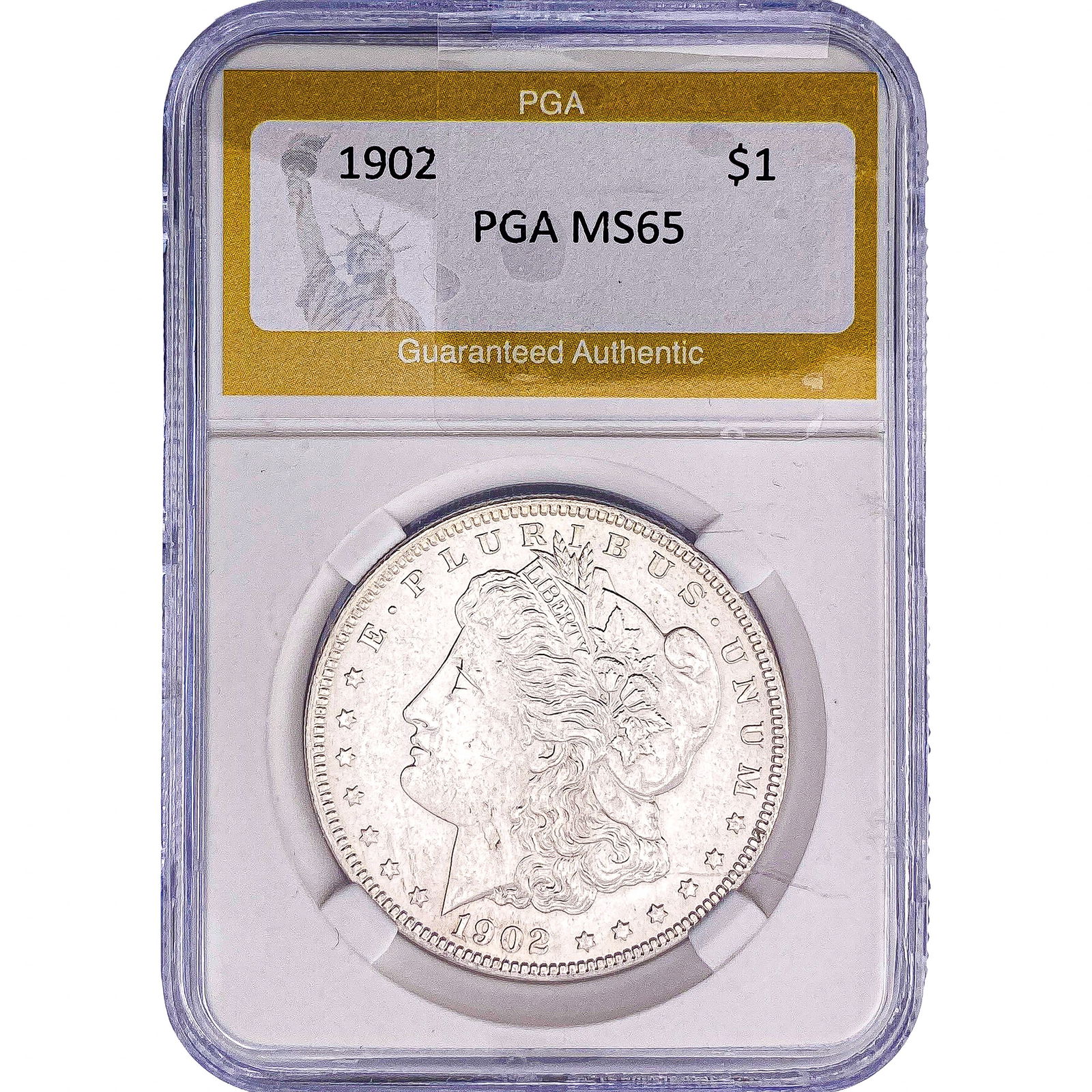 1902 Morgan Silver Dollar PGA MS65 (1 of 2)