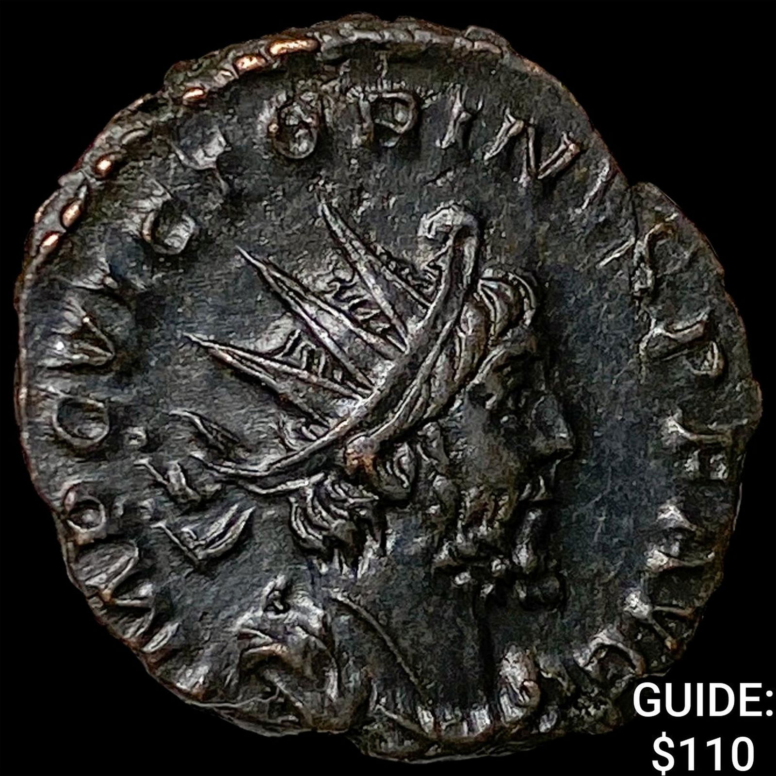 Gallic Empire Victorinus 269-271 Bi Antoninianus CHOICE AU: Gallic Empire Victorinus 269-271 Bi Antoninianus CHOICE AU