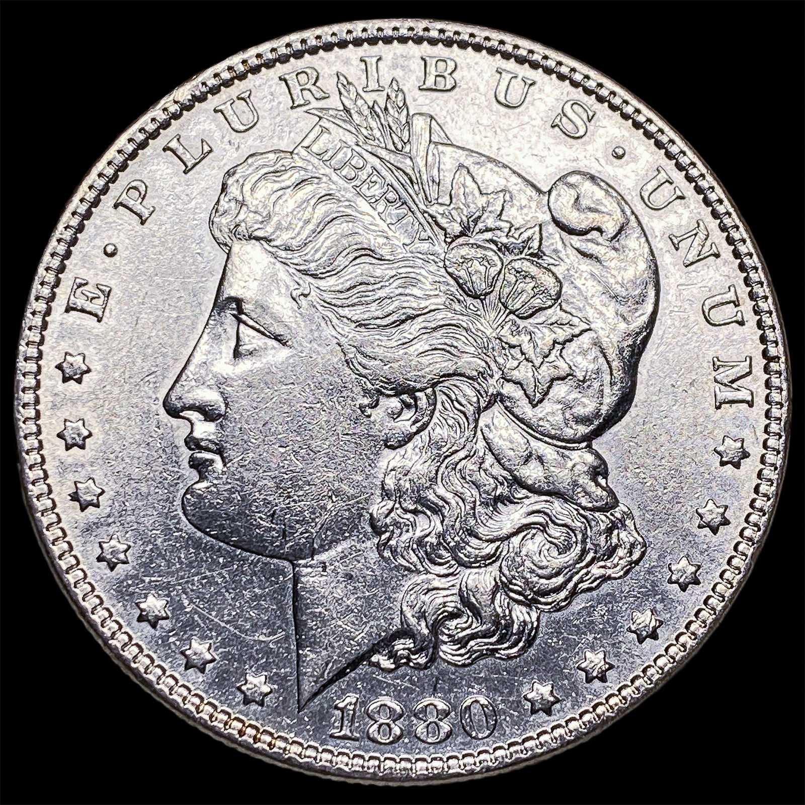 1880-S Silver Morgan Dollar UNCIRCULATED: 1880-S Silver Morgan Dollar UNCIRCULATED