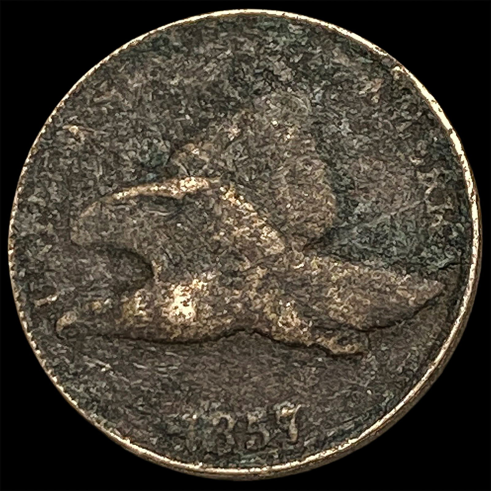 1857 Flying Eagle Cent HIGH GRADE: 1857 Flying Eagle Cent HIGH GRADE