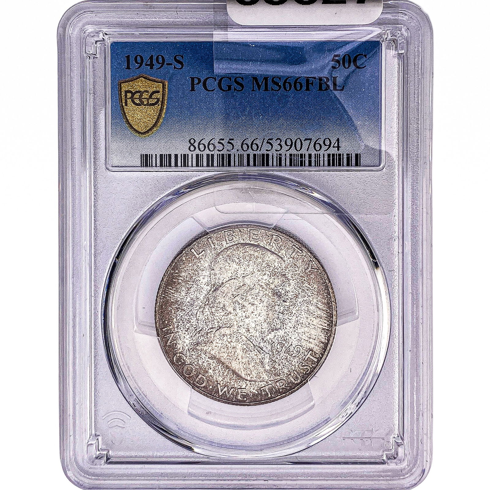 1949-S Franklin Half Dollar PCGS MS66 FBL (1 of 2)