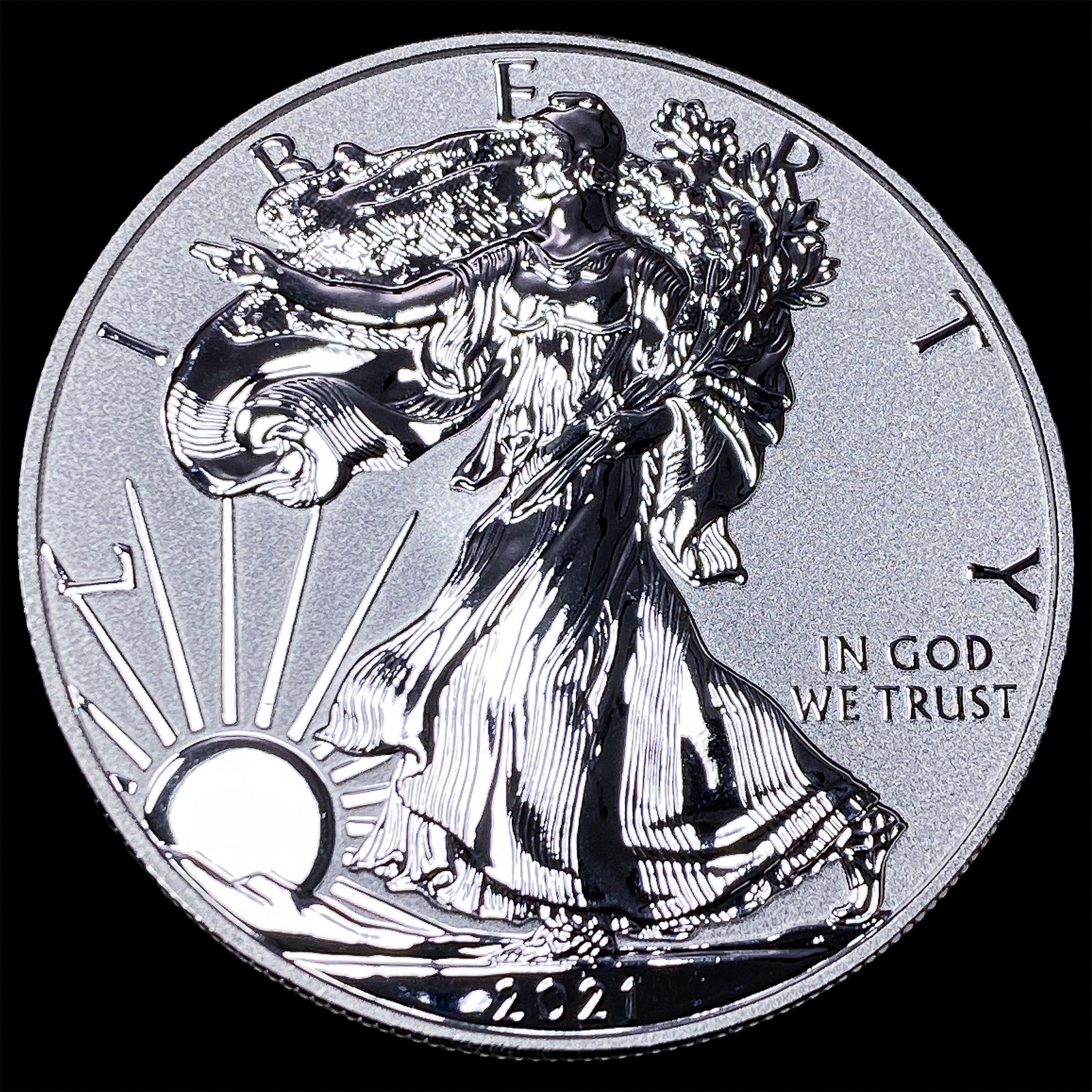 2021-W Silver American Eagle $1 GEM PROOF (1 of 2)