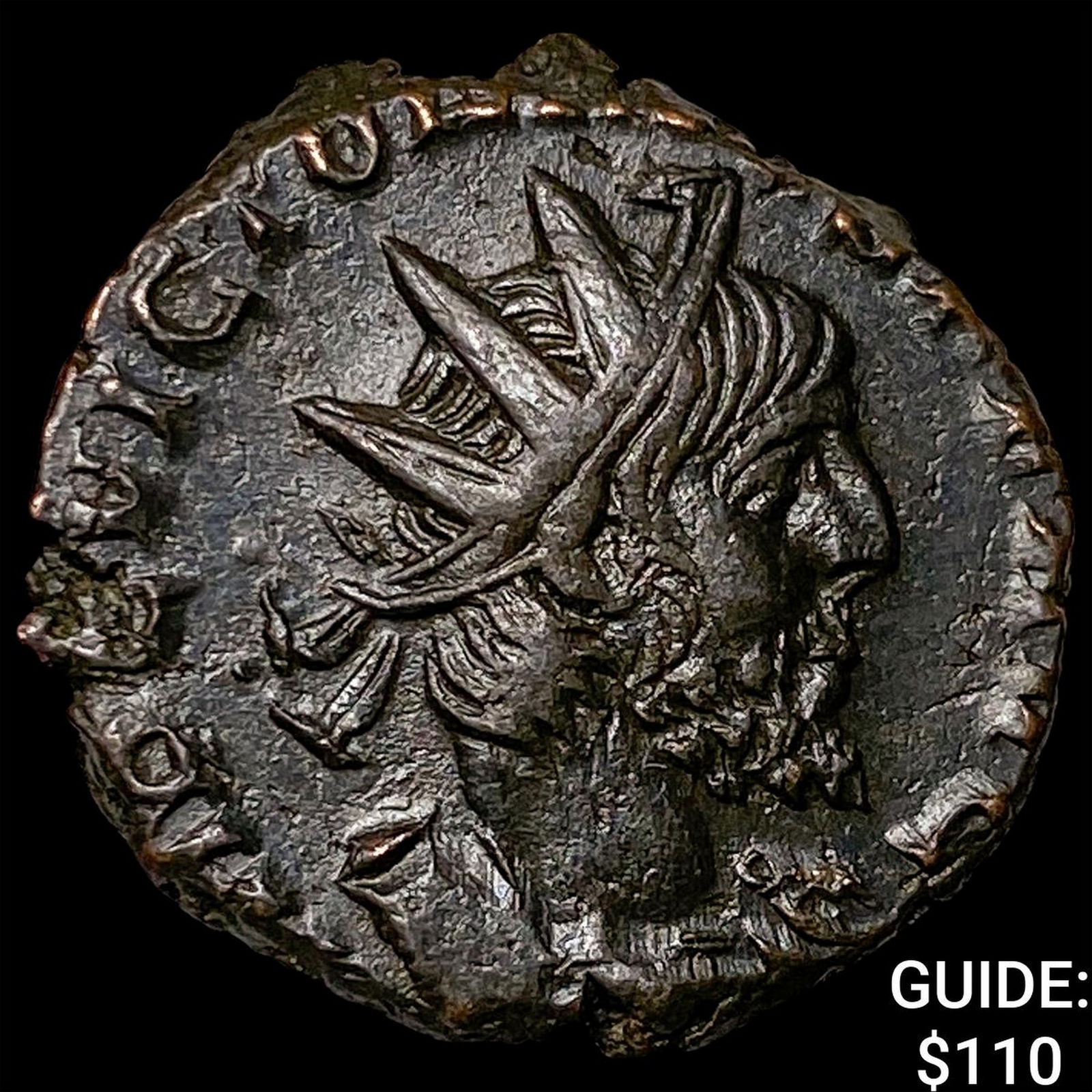 Gallic Empire Victorinus 269-271 Bi Antoninianus CHOICE AU: Gallic Empire Victorinus 269-271 Bi Antoninianus CHOICE AU
