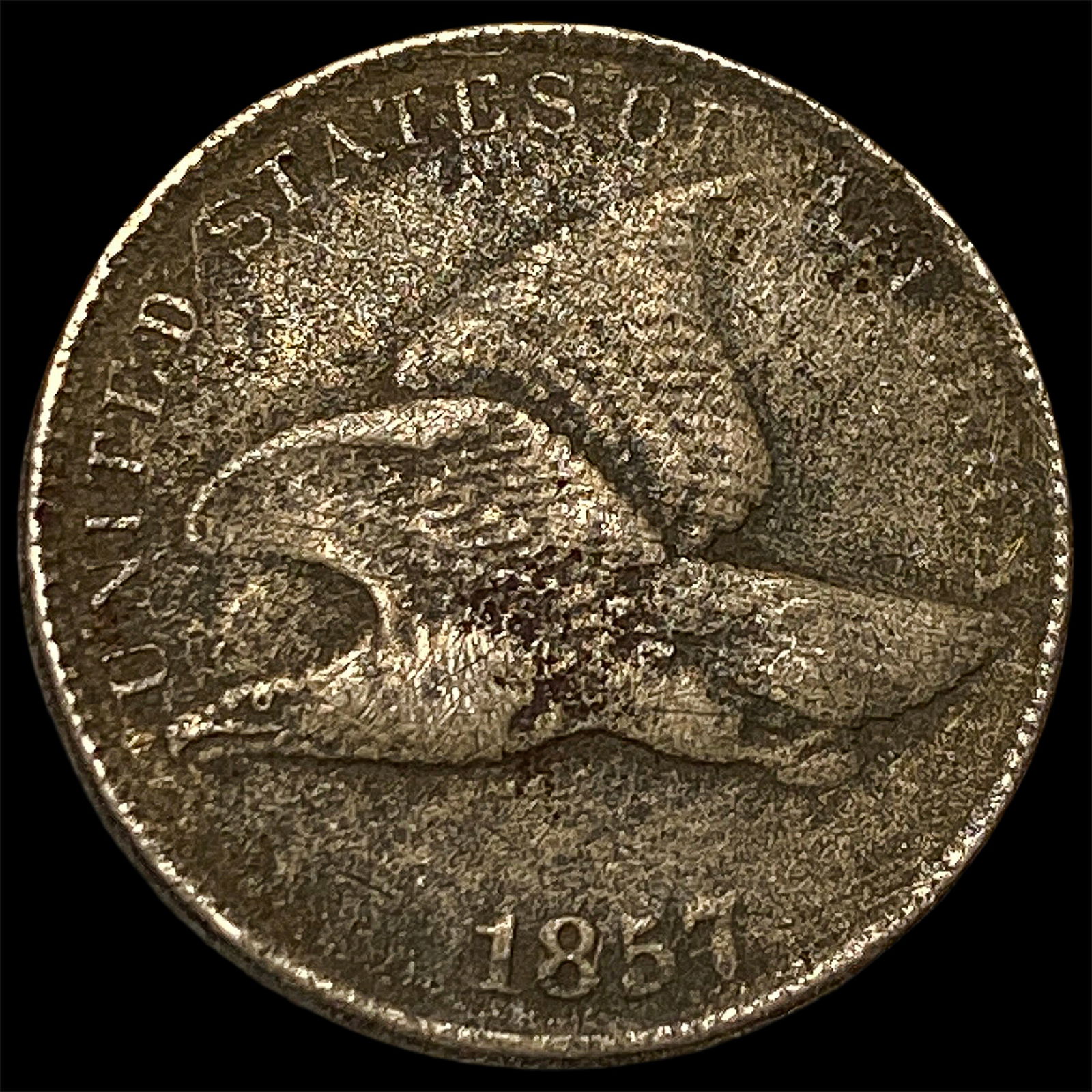 1857 Flying Eagle Cent HIGH GRADE: 1857 Flying Eagle Cent HIGH GRADE
