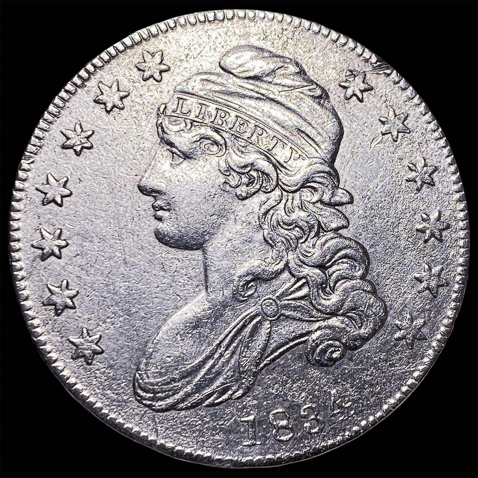 1834 Capped Bust Half Dollar HIGH GRADE: 1834 Capped Bust Half Dollar HIGH GRADE