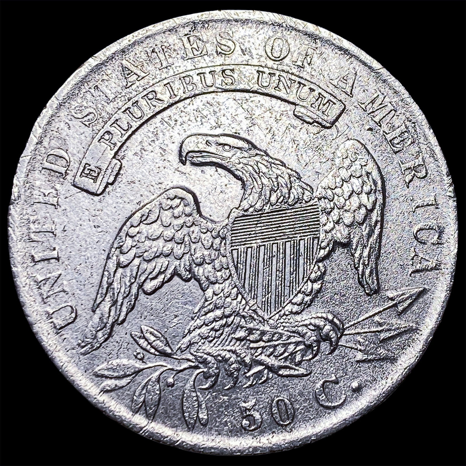 1834 Capped Bust Half Dollar HIGH GRADE - 2