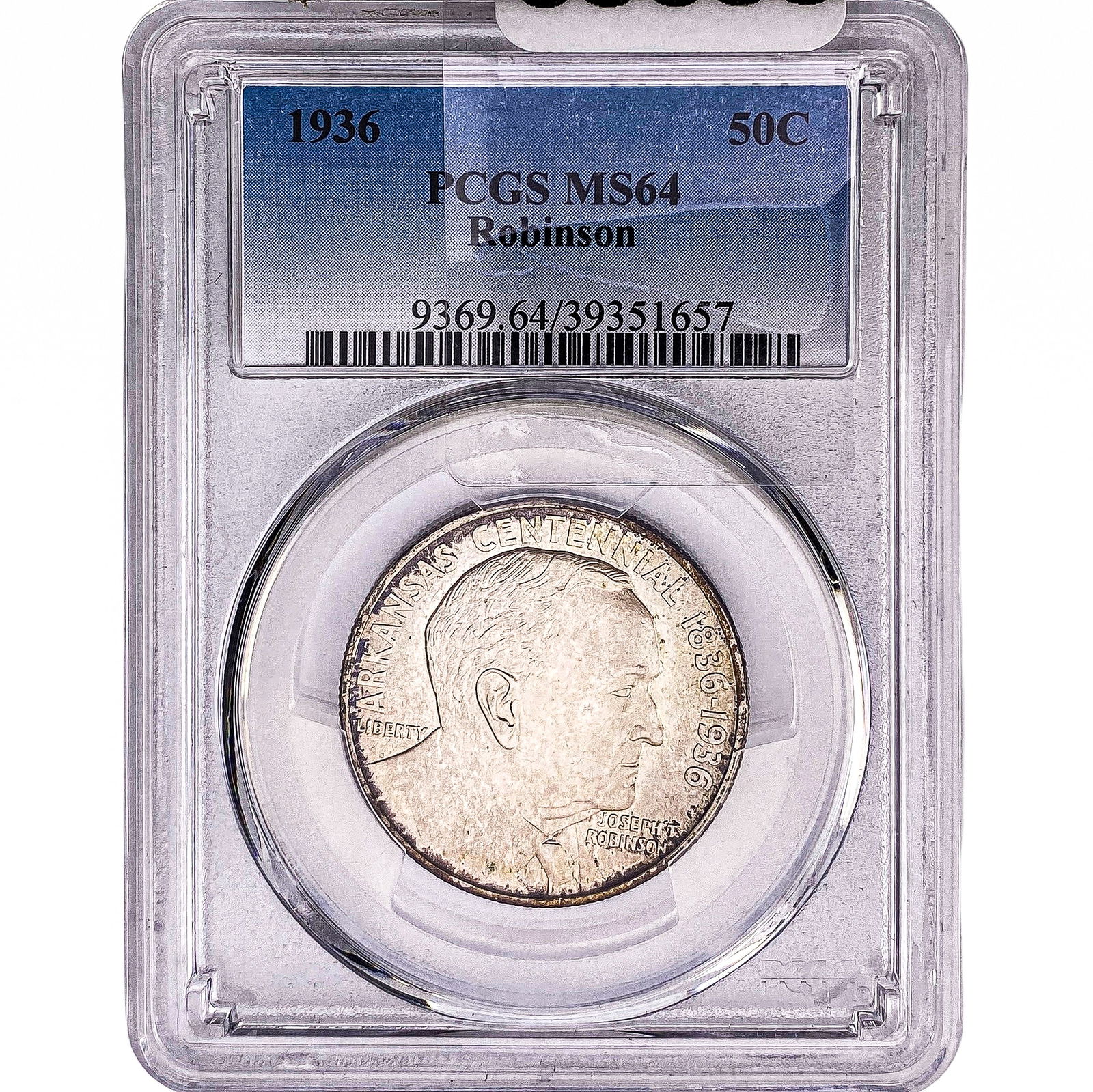 1936 Robinson Half Dollar PCGS MS64 (1 of 2)